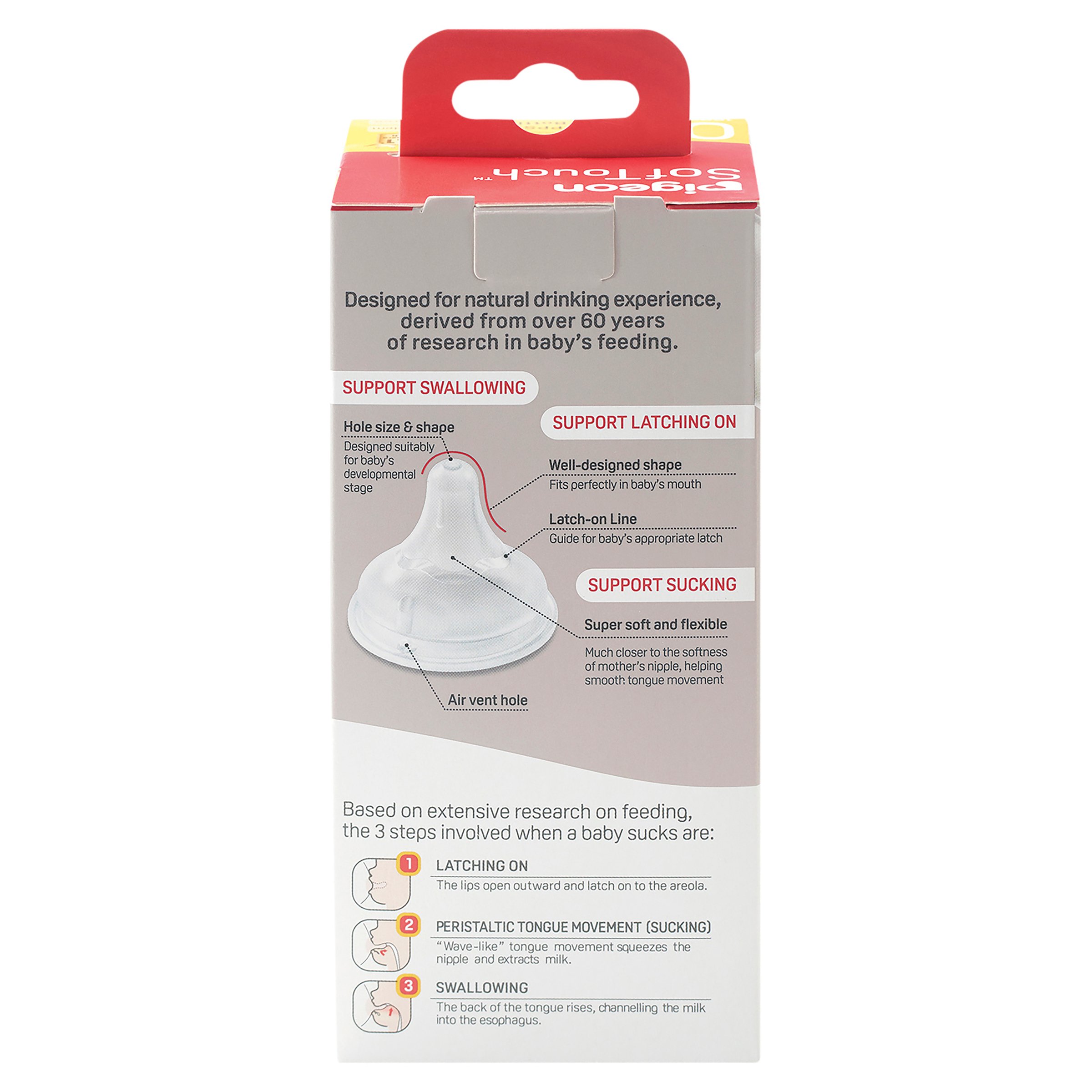 Pigeon Softouch 3 Nursing Bottle PPSU SS 160ml - Image 2