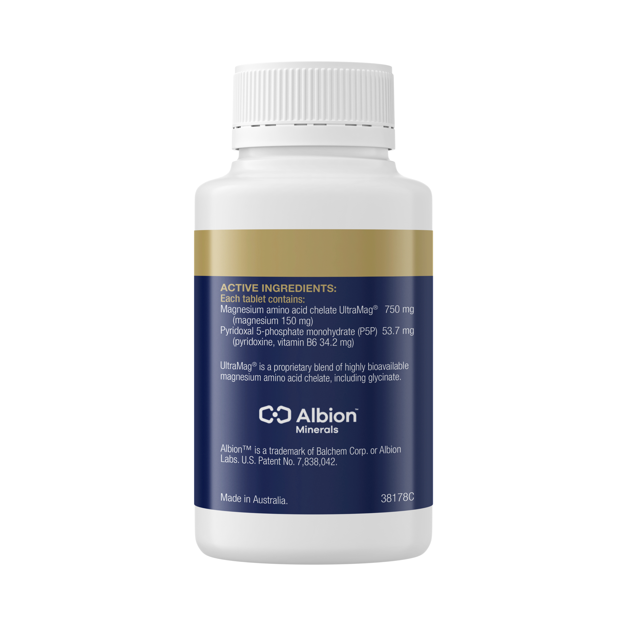BioCeuticals Ultra Muscleze P5P - 120 tablets - Image 2