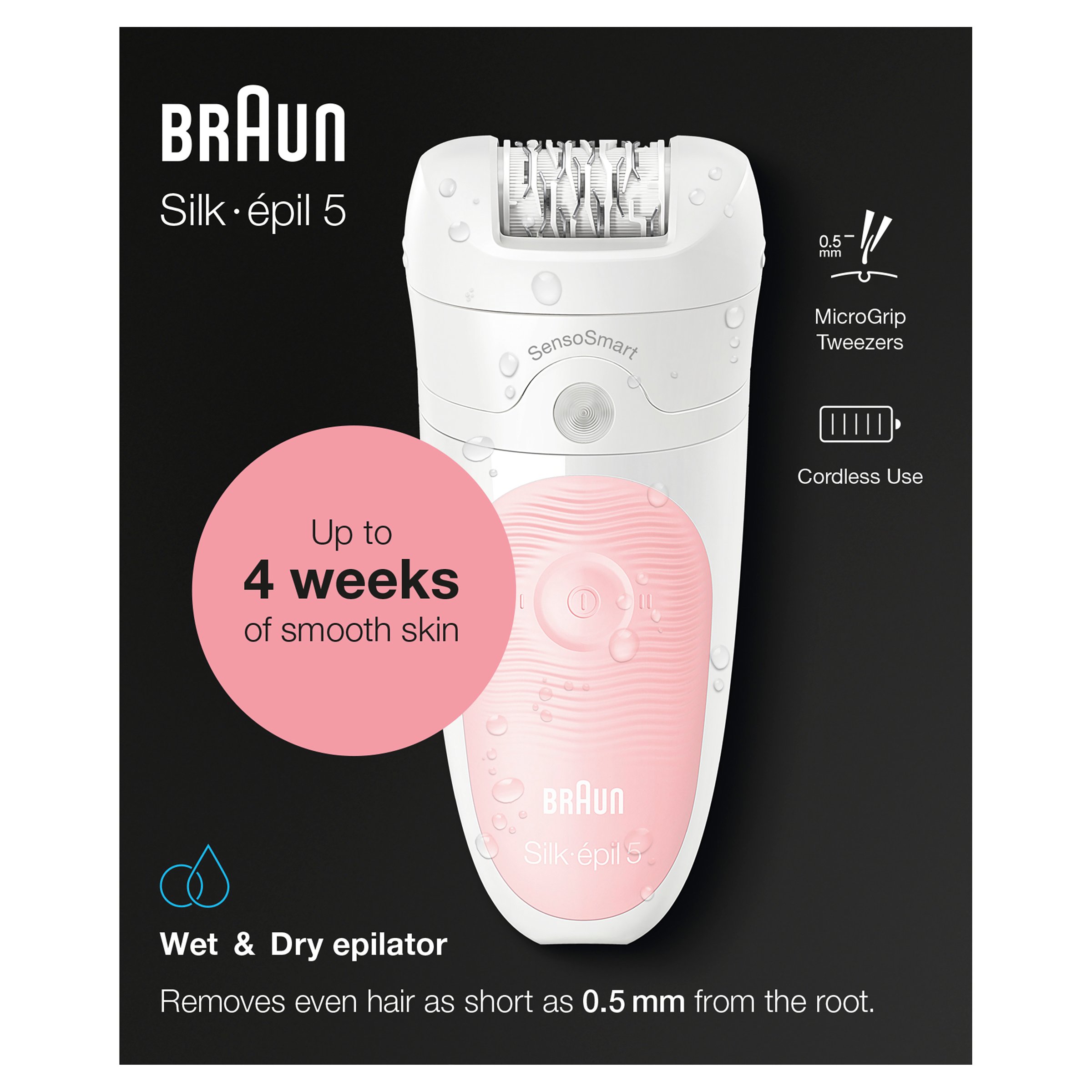 Braun Silk-Epilator 5 5-516 - 1 unit - Image 1