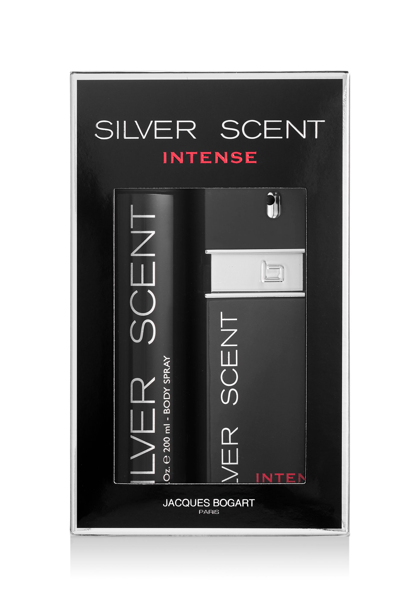 Jacques Bogart Silver Scent Intense EDT 100ml Gift Set 2 pieces