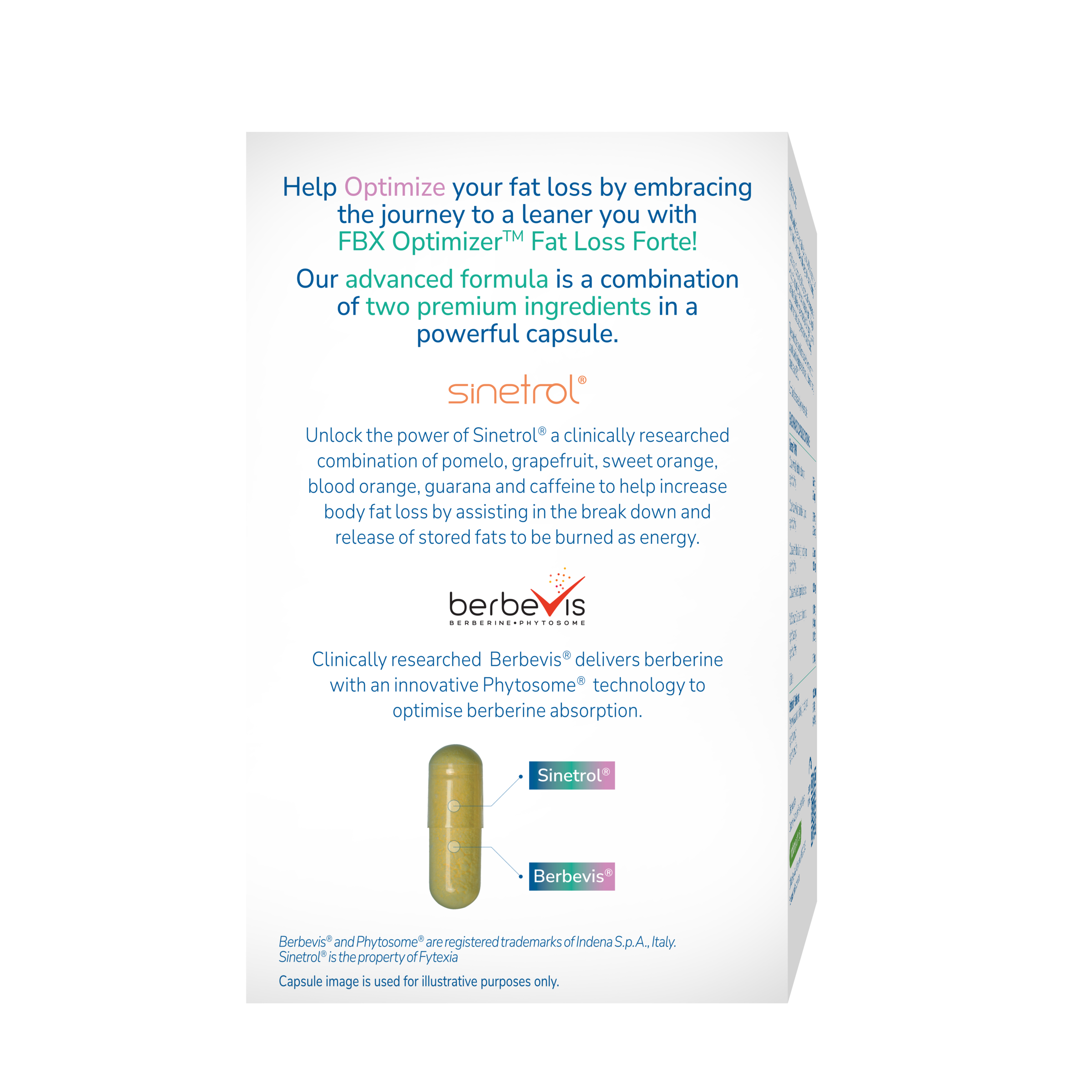 FBX Optimizer Fat Loss Forte 60 capsules - Image 2
