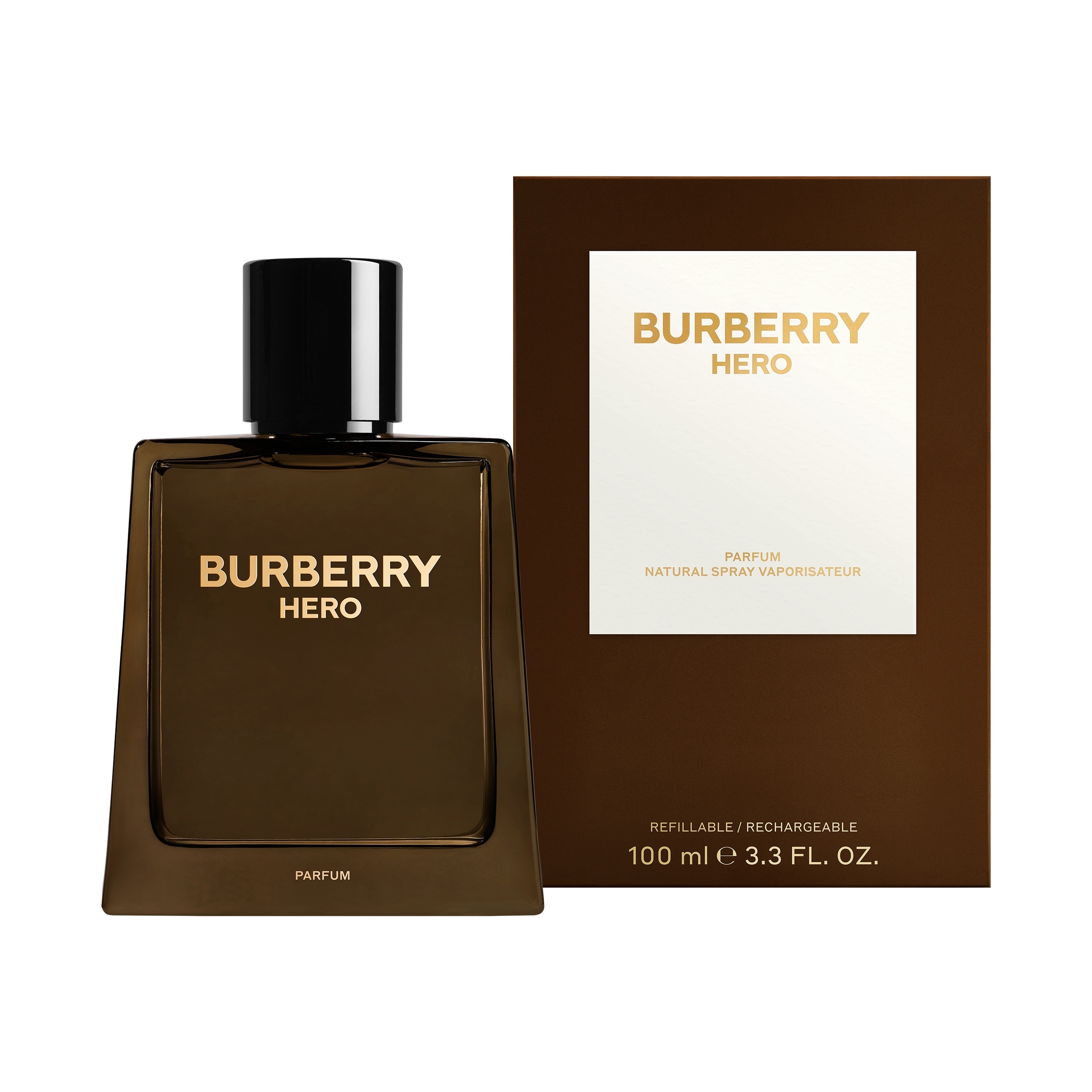Burberry Hero Parfum Spray 100ml - Image 2