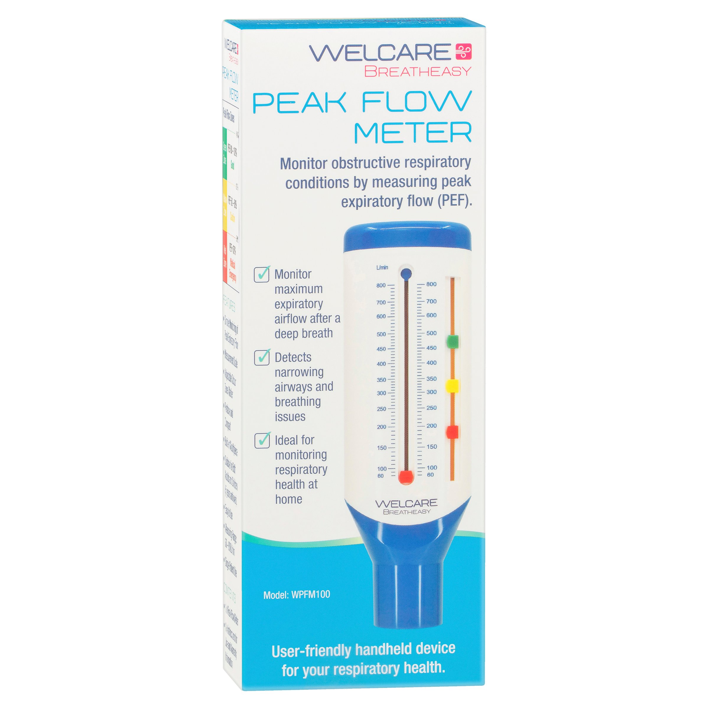 Welcare Breatheasy Peak Flow Meter 1 each - Image 8