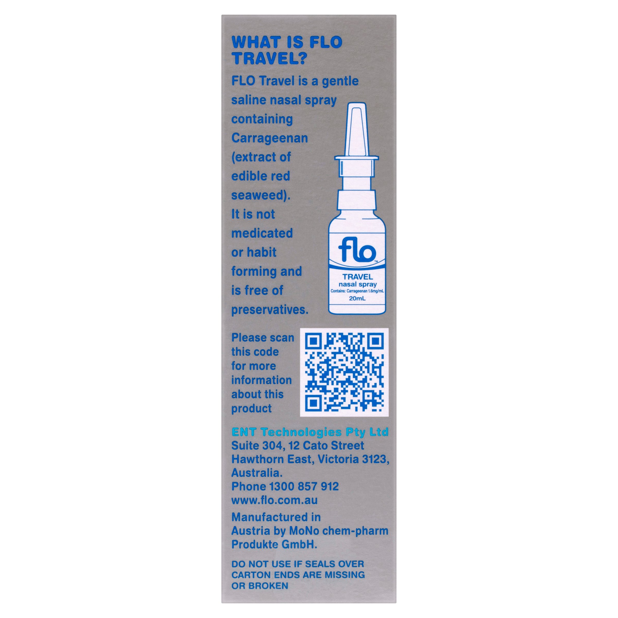 FLO Travel Nasal Spray 20ml - Image 2
