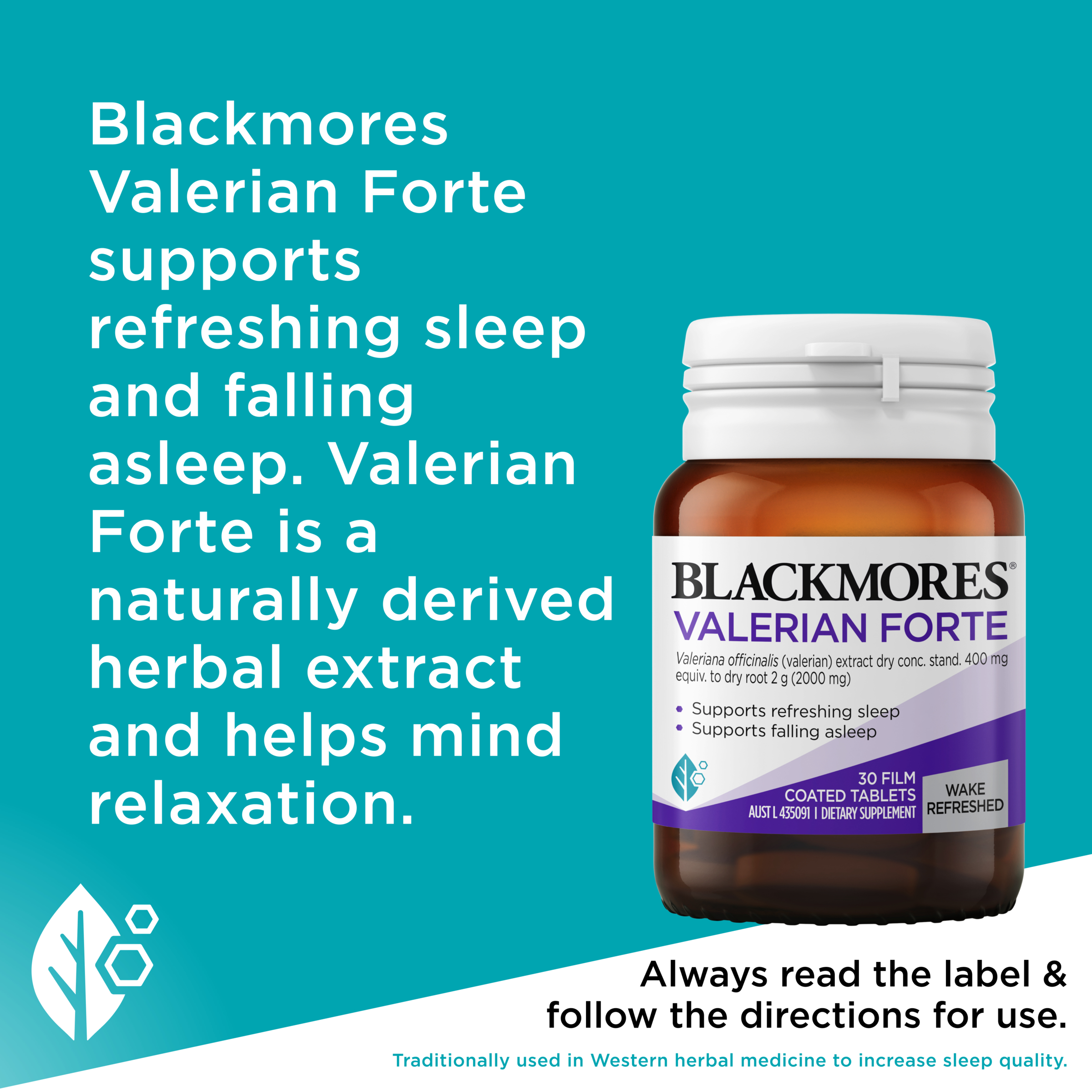 Blackmores Valerian Forte 30 tablets - Image 6