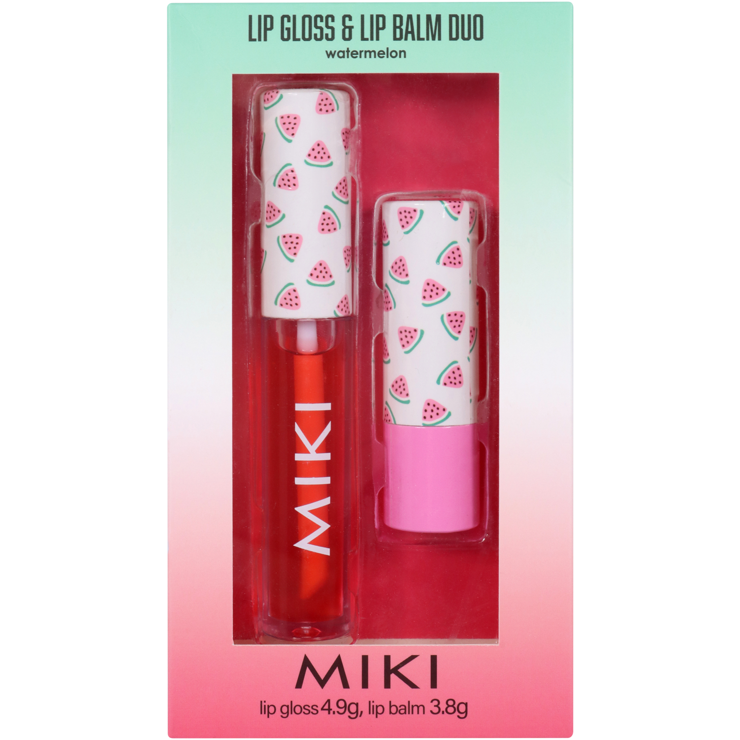 Miki Lip Duo Watermelon 2 piece