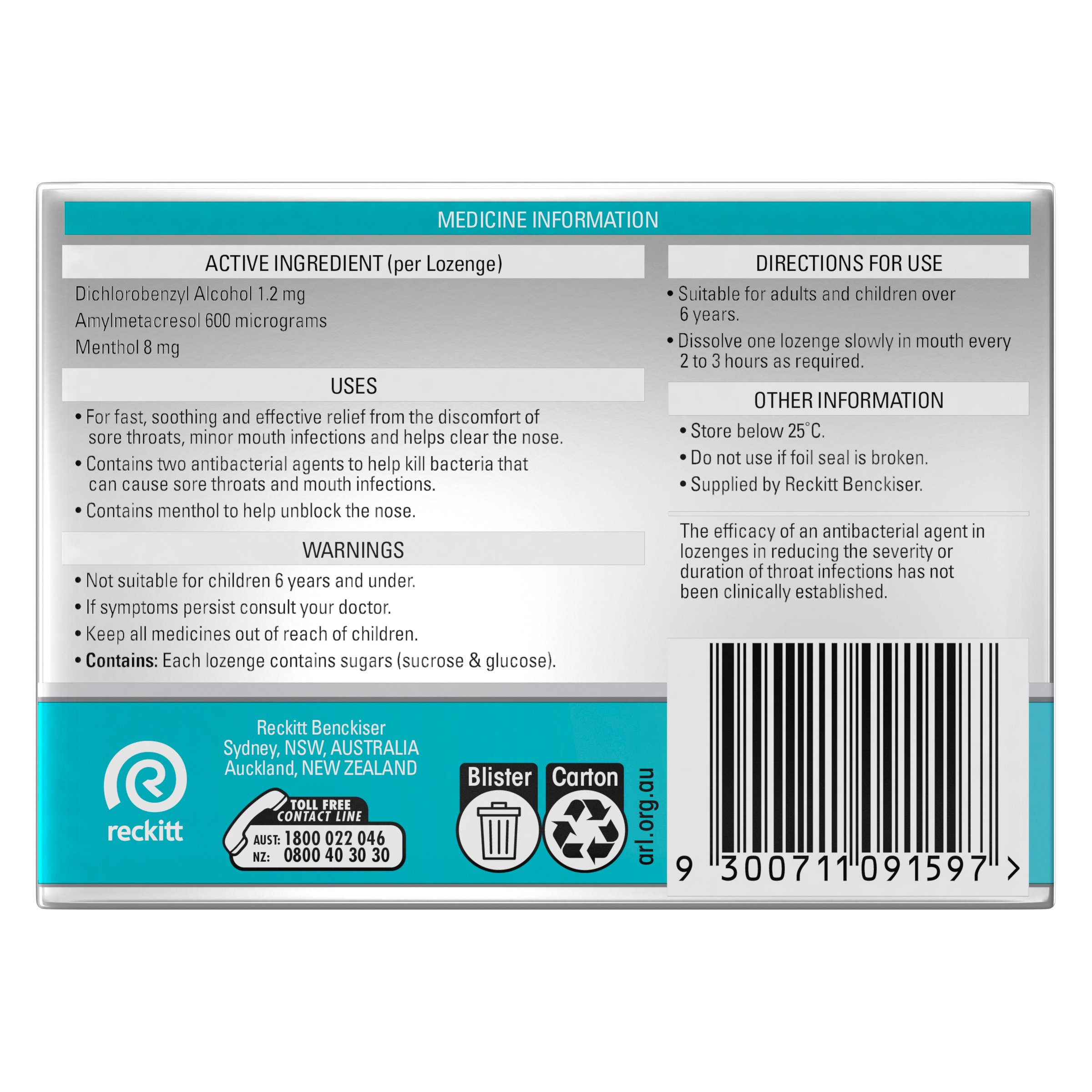 Strepsils Plus Blocked Nose 36 lozenges - Image 2