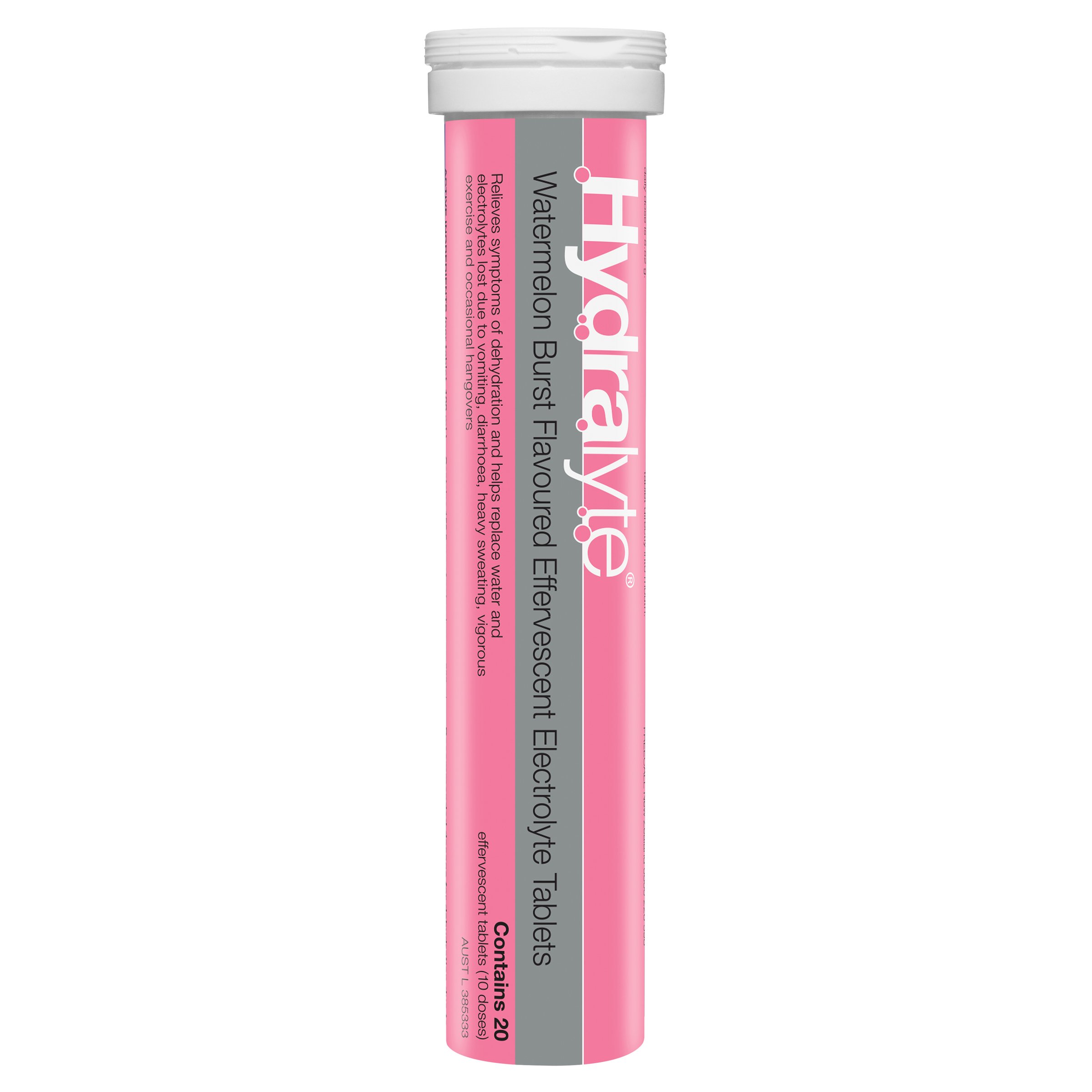 Hydralyte Effervescent Watermelon Burst 20 tablets - Image 10