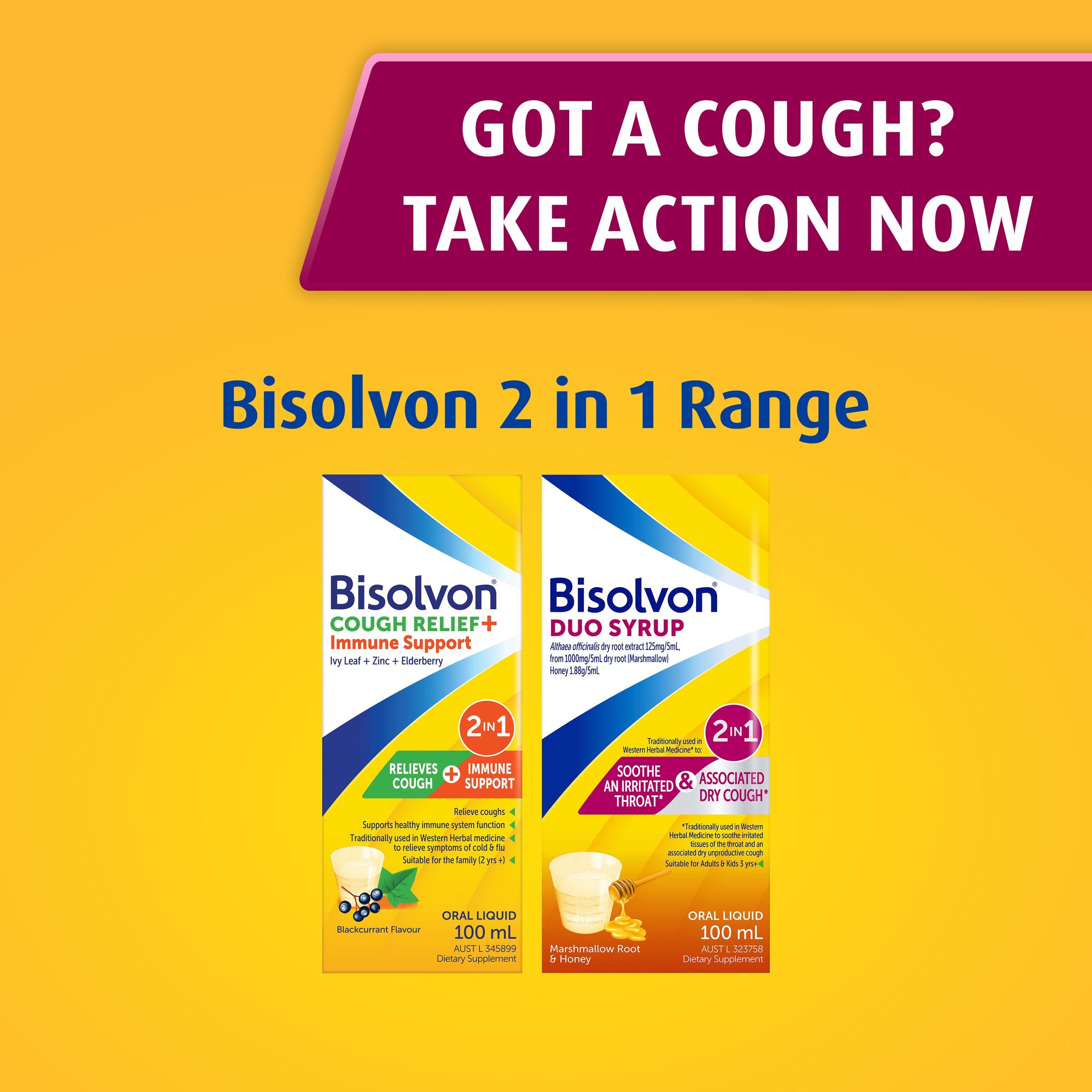 Bisolvon Duo Syrup 100ml - Image 7