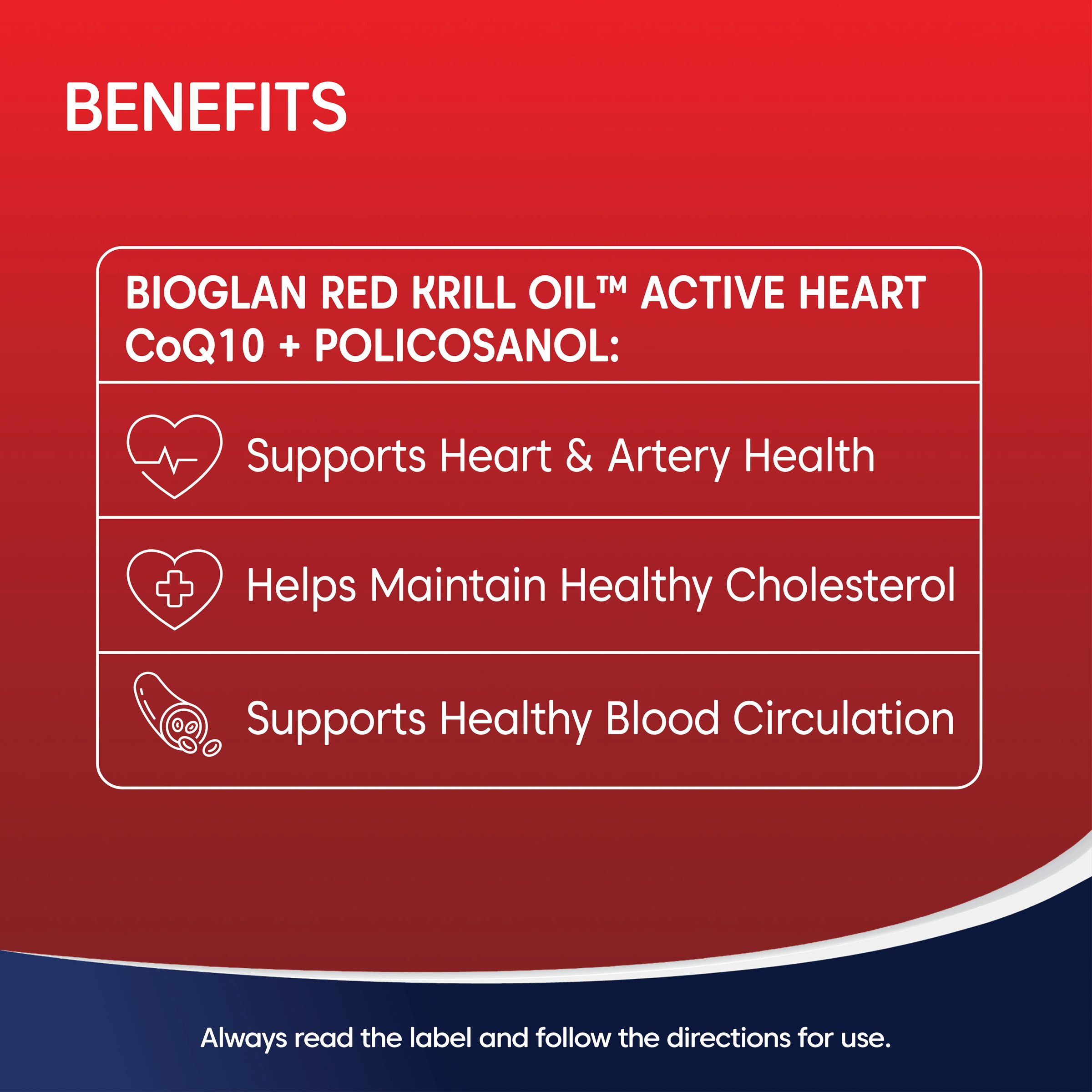 Bioglan Red Krill Oil Active Heart 60 capsules - Image 5