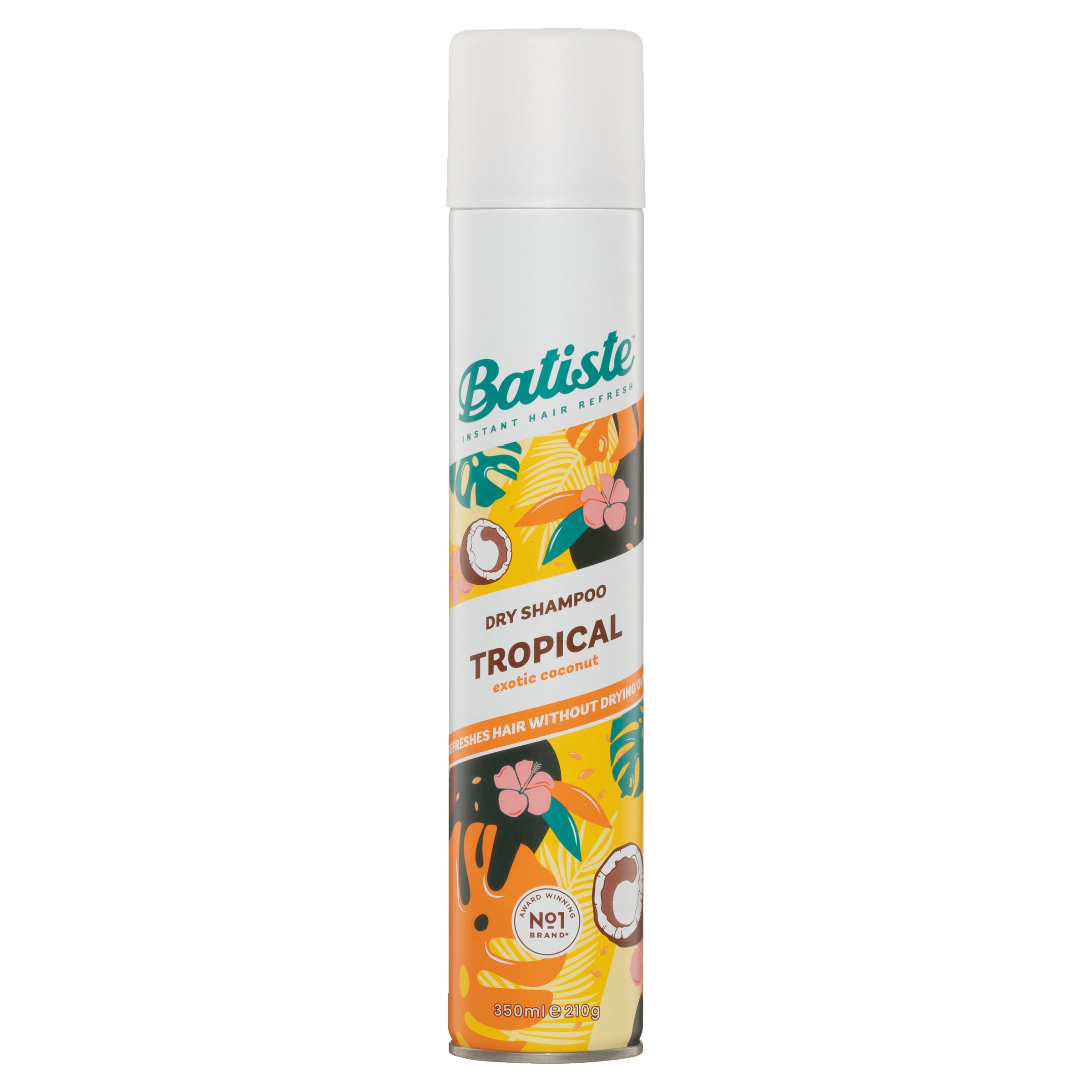 Batiste Dry Shampoo Tropical 350ml - Image 1