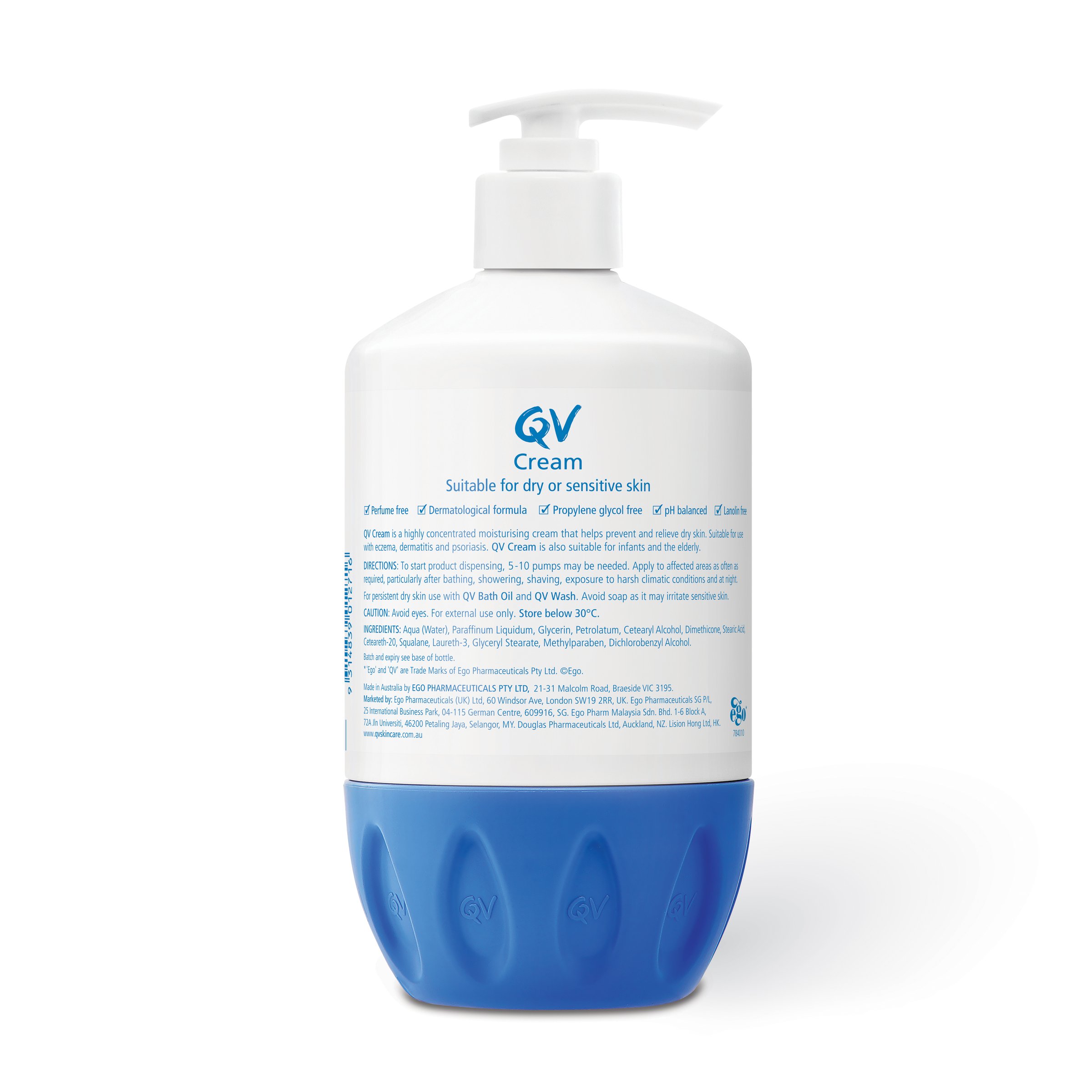 Ego QV Cream Pump 500ml - Image 2