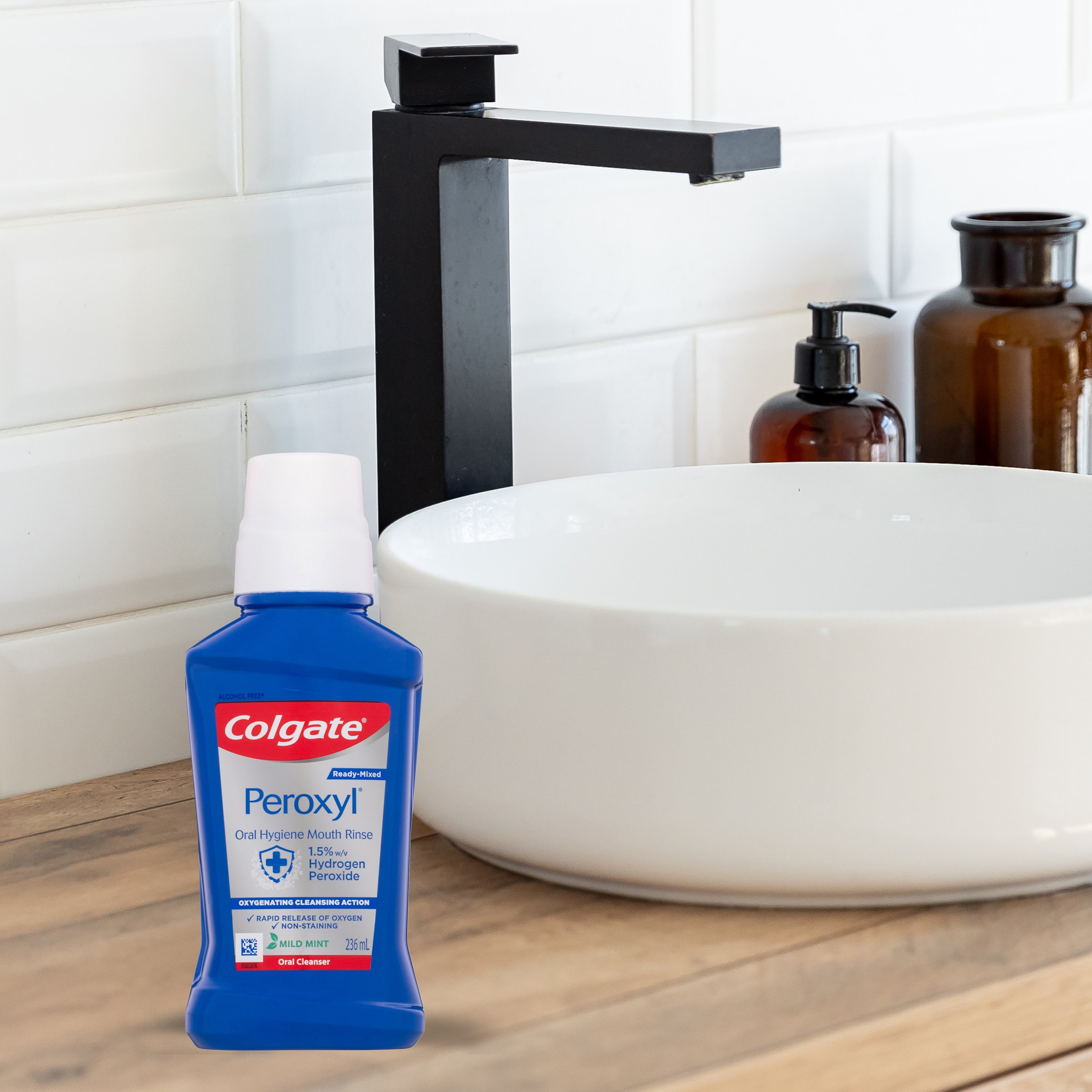 Colgate Peroxyl Rinse 236ml - Image 6
