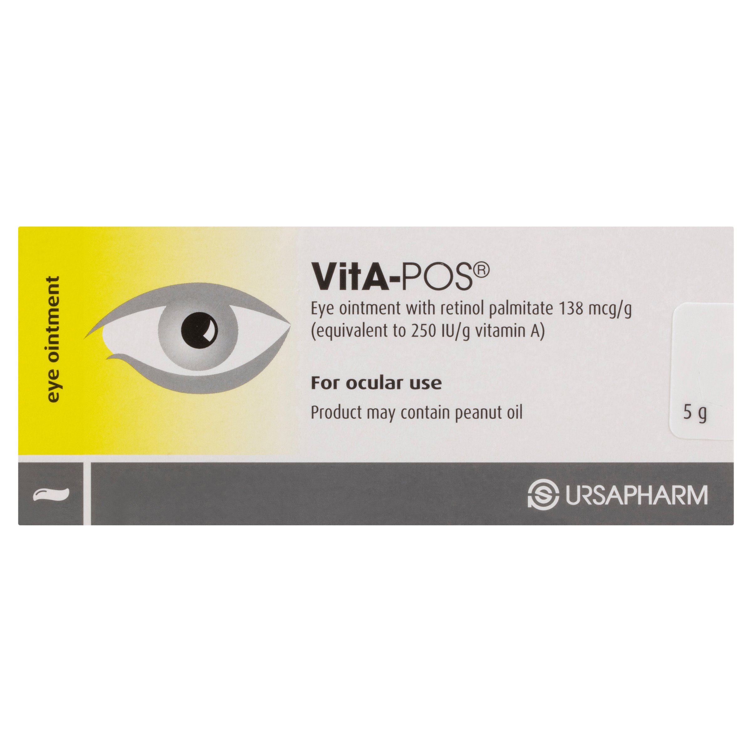 AFT Vita-POS Eye Ointment 138mcg/g X 5g - Image 4