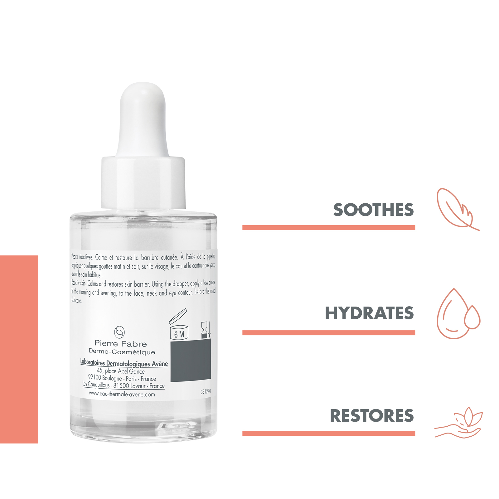 Avene Tolerance Control Intensive Skin Recovery Serum 30ml - Image 4