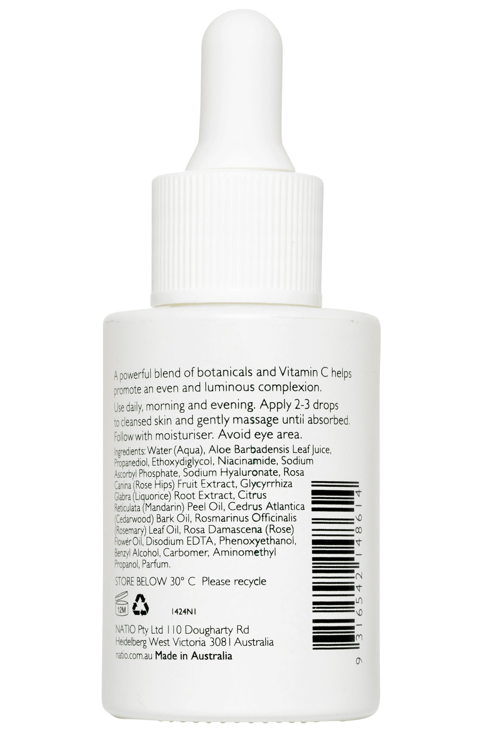 Natio Ageless Luminous Perfecting Serum 30ml - Image 3