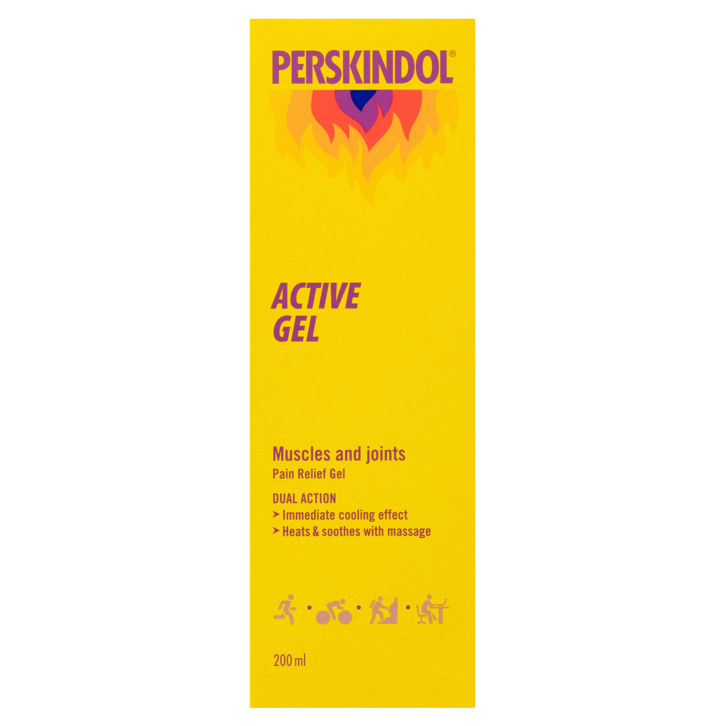 Perskindol Active Gel 200ml - Image 1