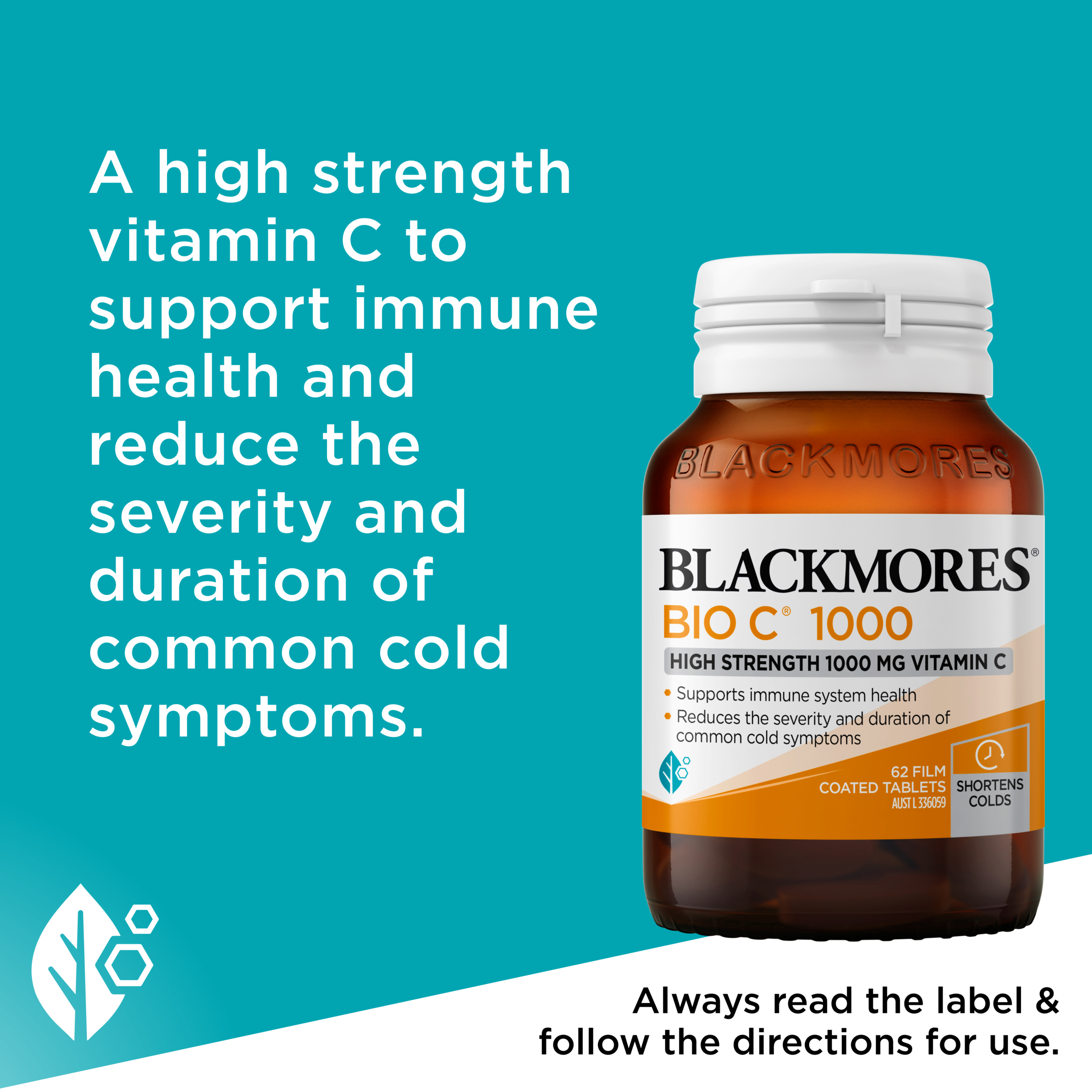 Blackmores Bio C 1000 - 62 tablets - Image 6