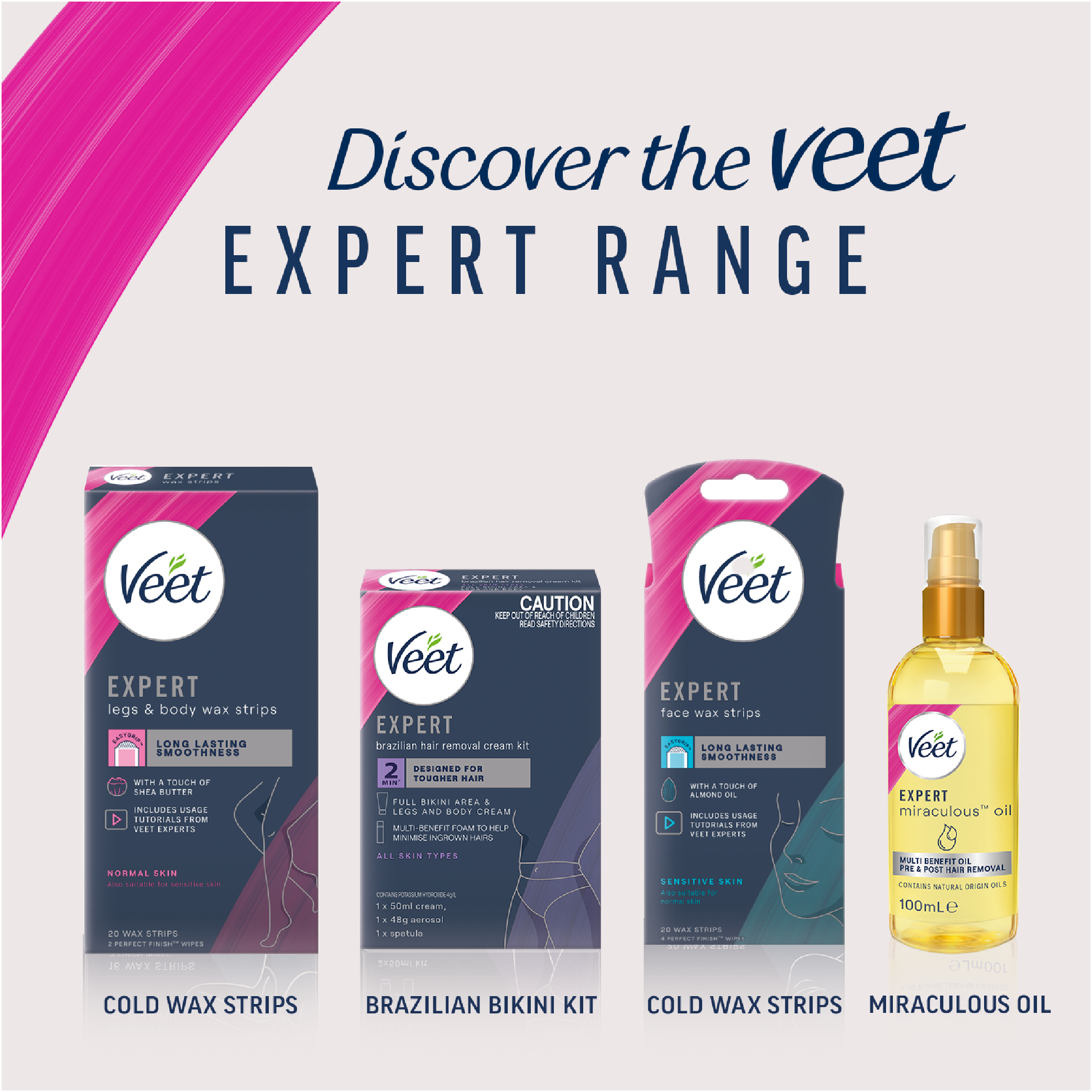 Veet Expert Miraculous Oil 100ml - Image 3