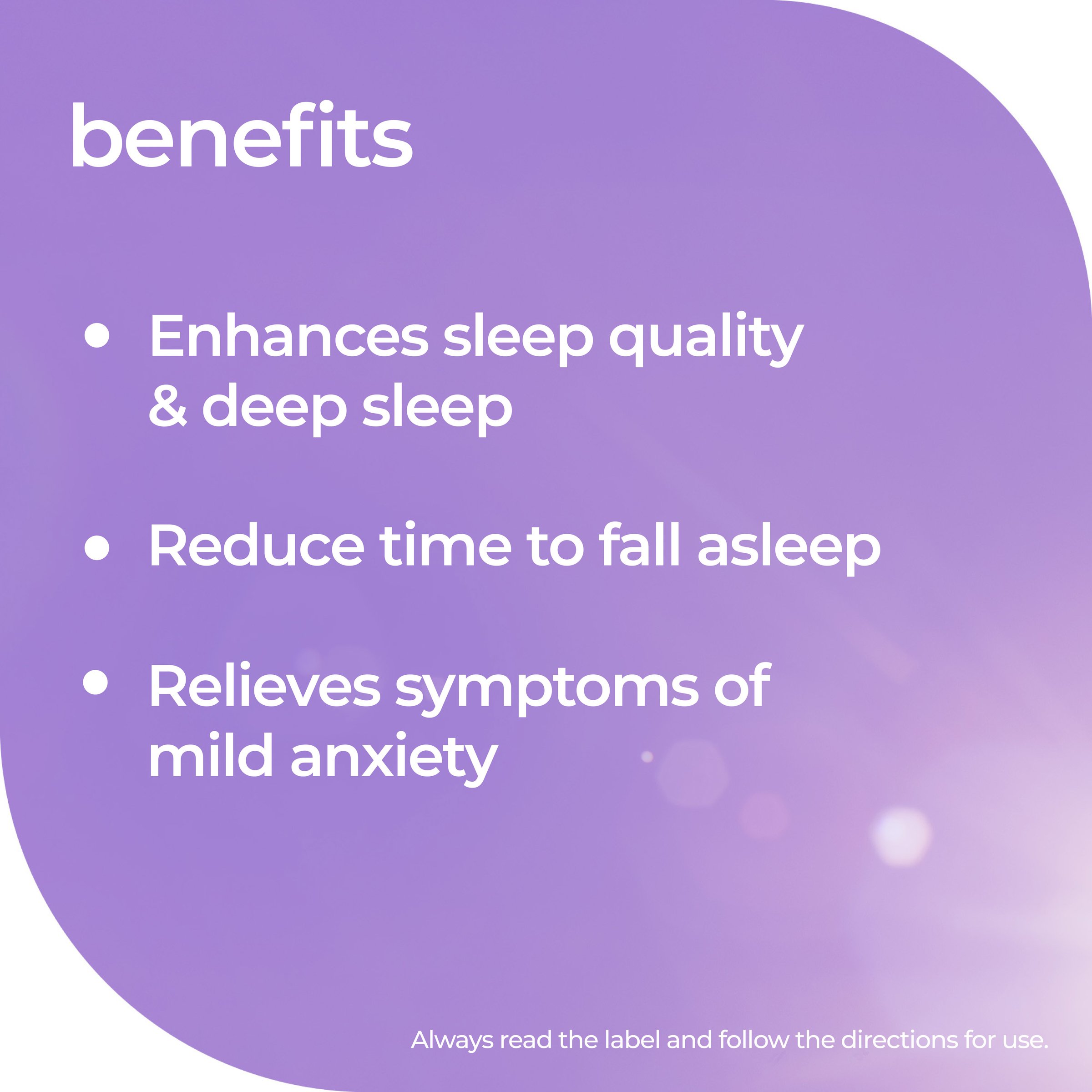 Nature's Way High Strength Adult Vita Gummies Sleep 40 pastilles - Image 6