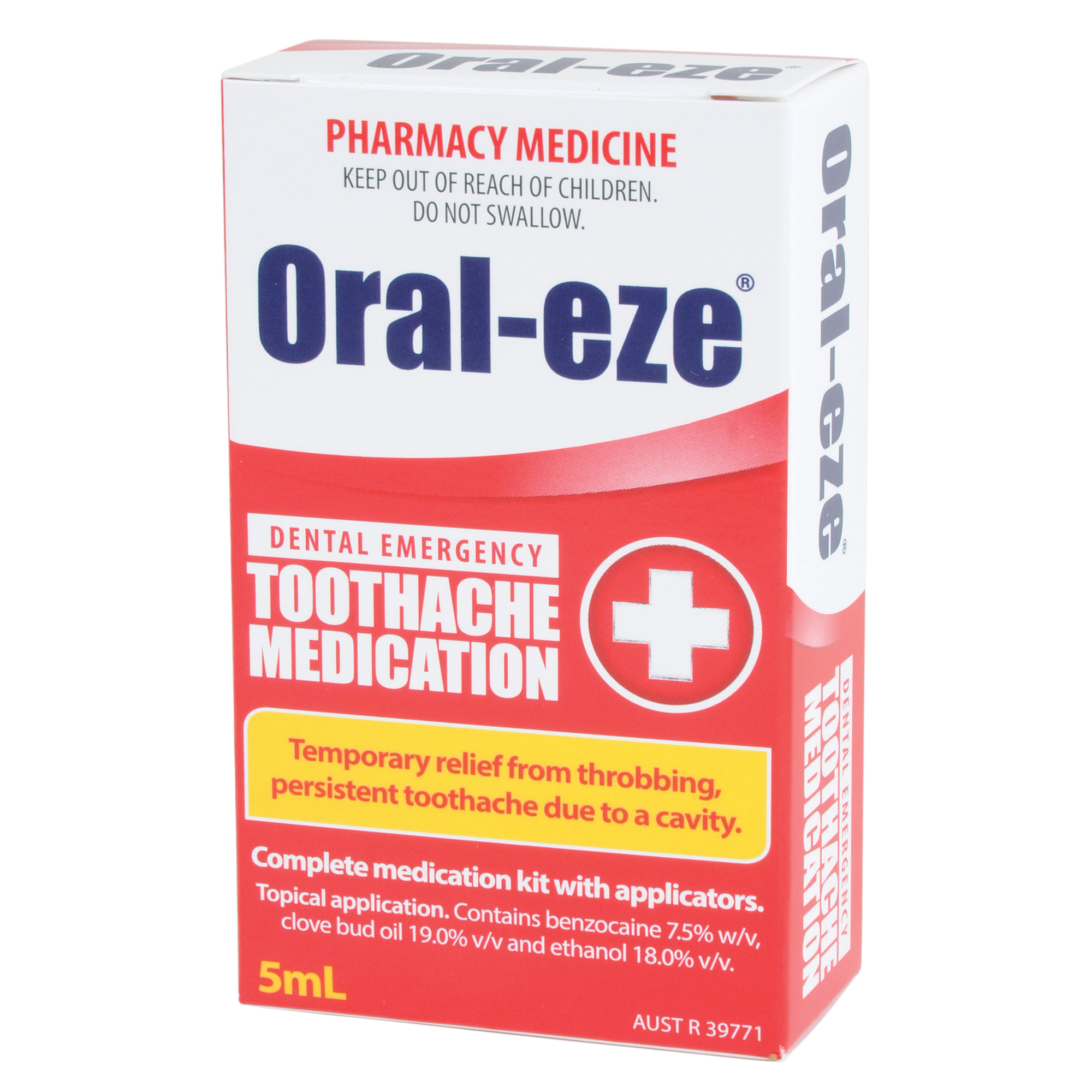 Oral-Eze Dental Emergency Tooth Ache Medication 5ml