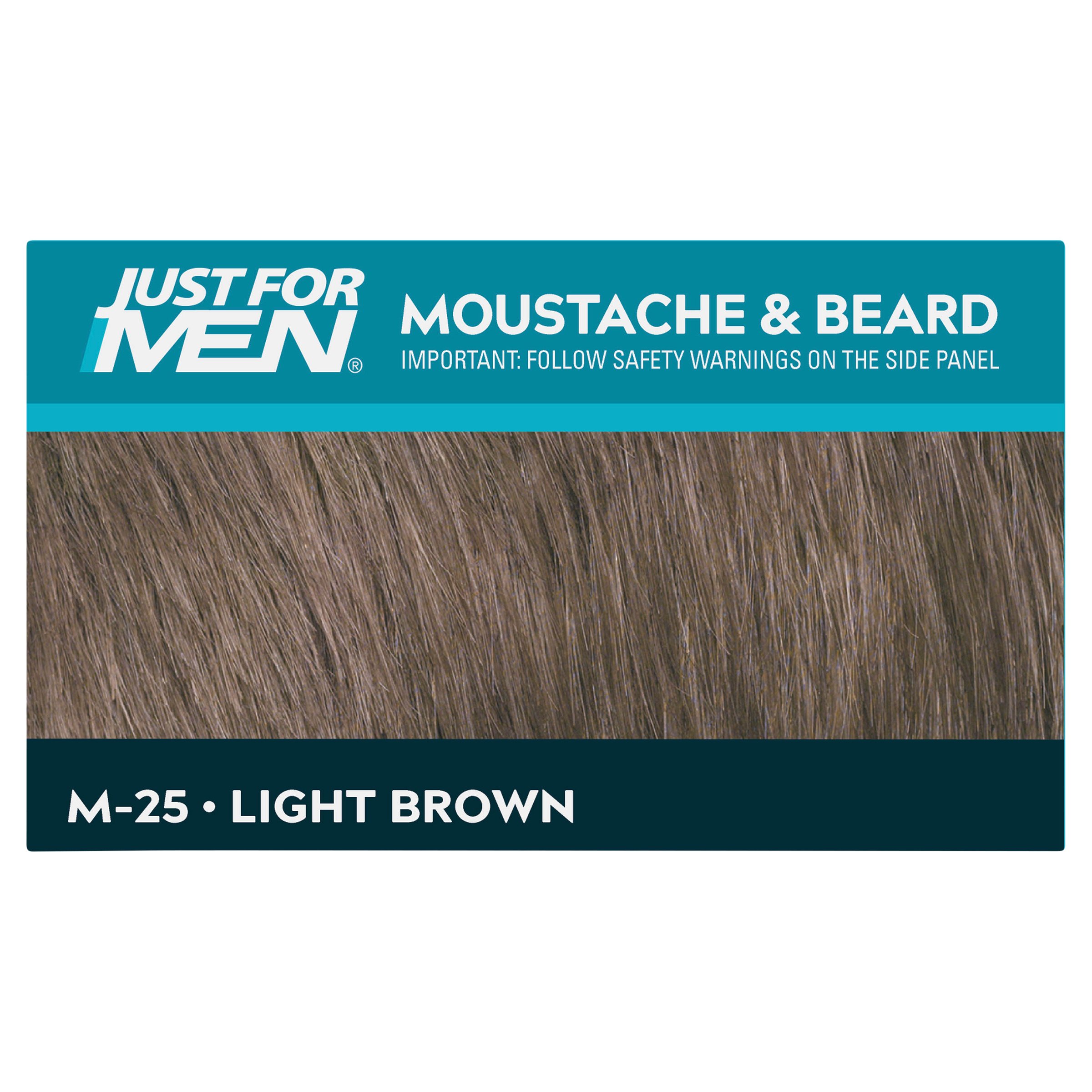 Just For Men Moustache & Beard Brush-In Colour Light Brown M-25 - 1 pack - Image 5