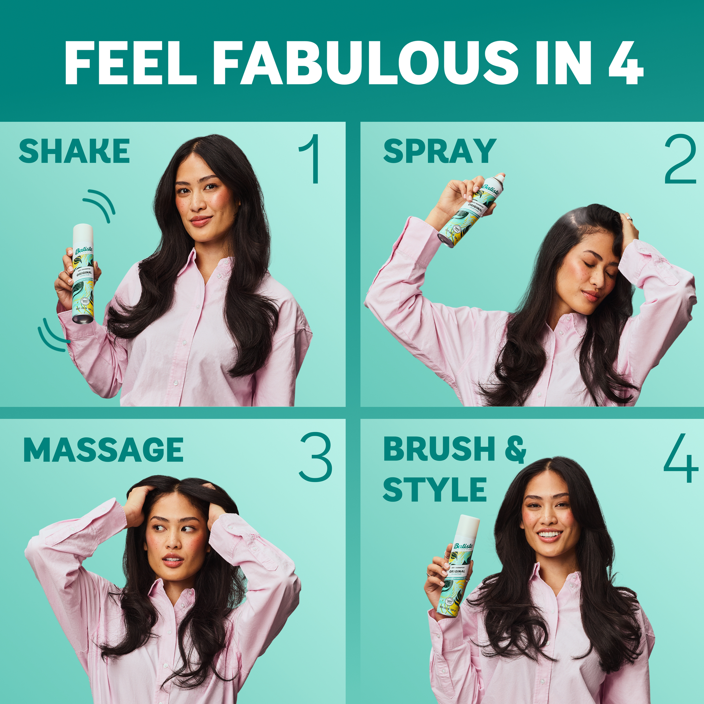 Batiste Dry Shampoo Original 200ml - Image 5