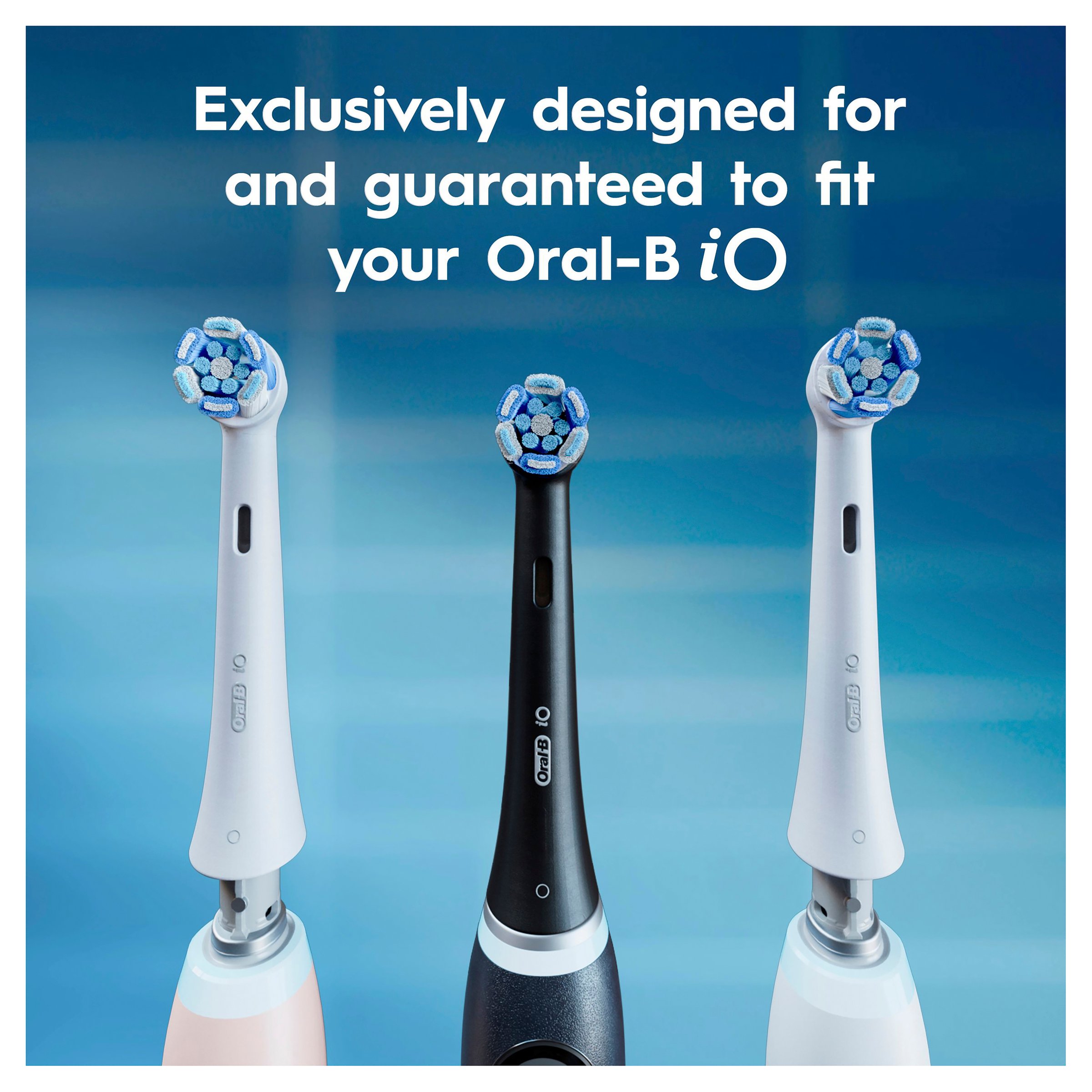 Oral-B iO Ultimate Clean Black Electric Toothbrush Refills 2 pack - Image 8