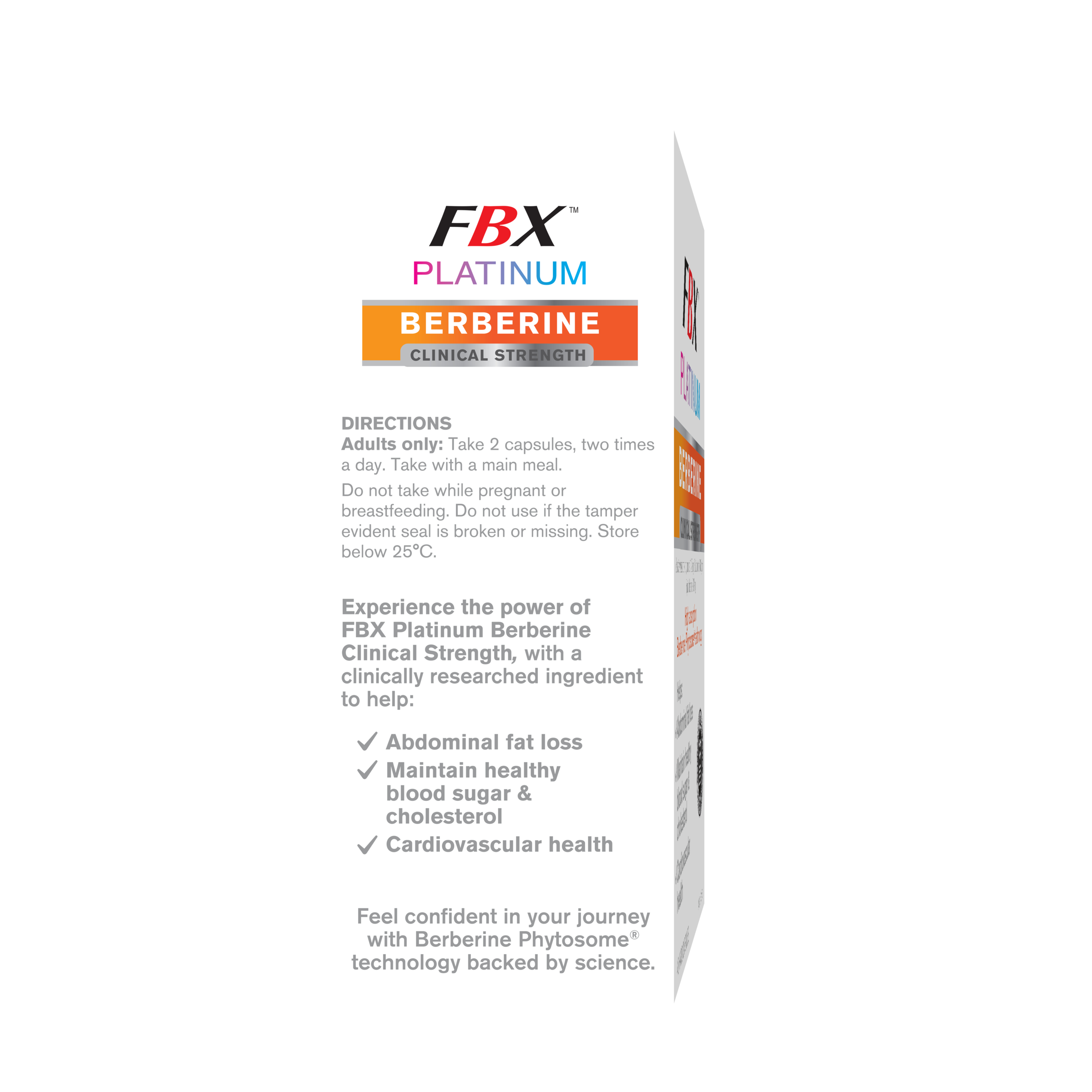 FBX Platinum Berberine Clinical Strength 40 capsules - Image 3