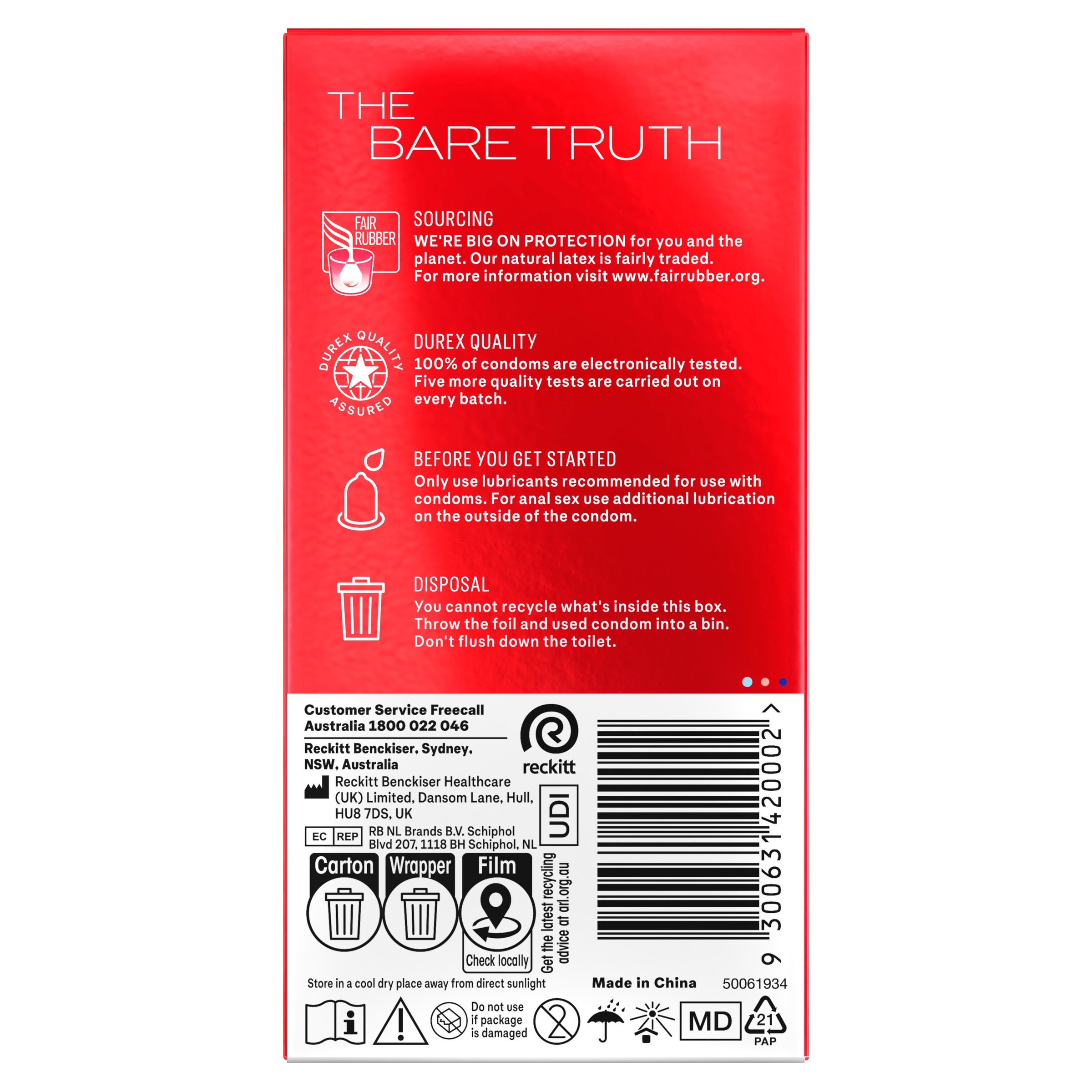 Durex Thin Feel Condoms 10 pack - Image 2