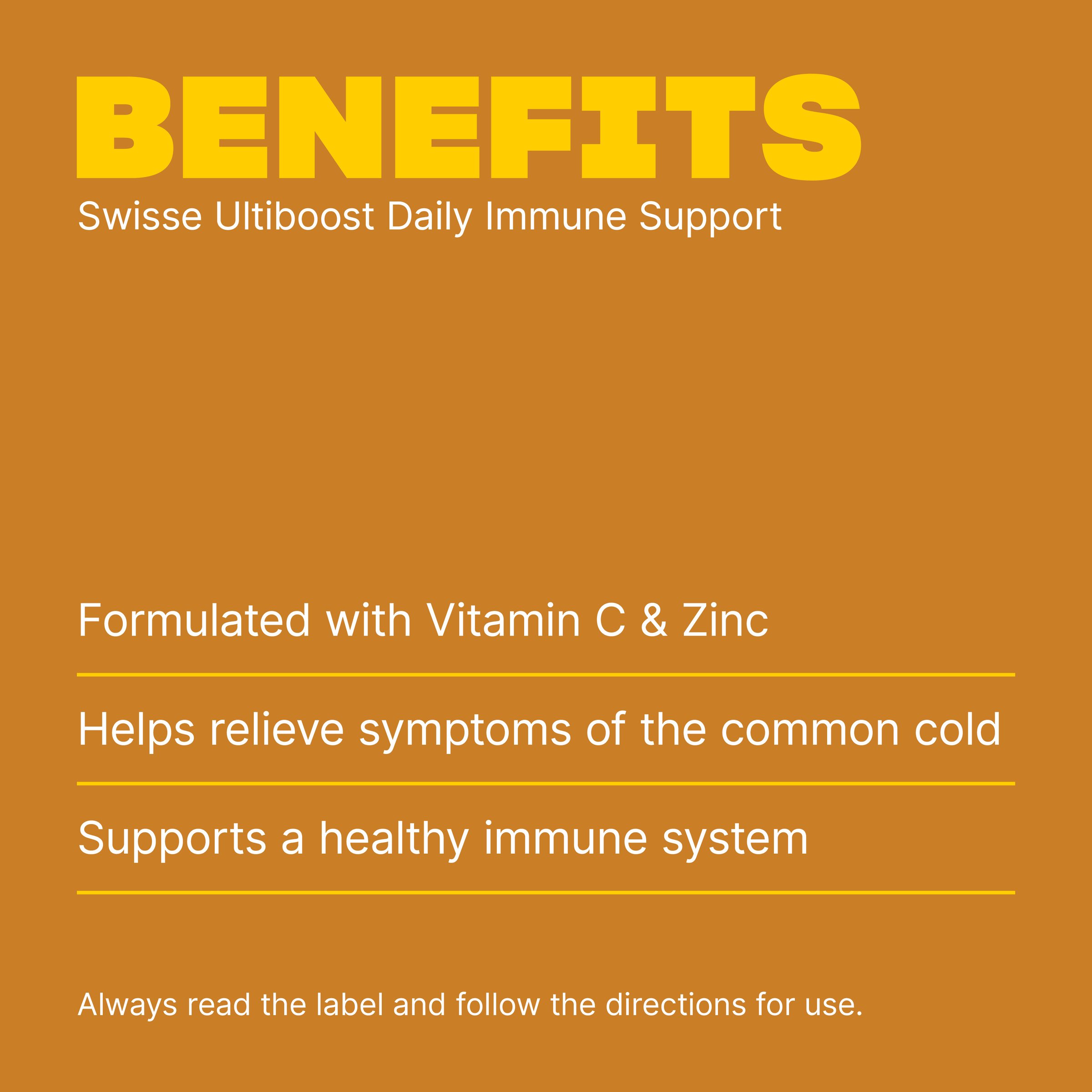Swisse Ultiboost Daily Immune Support 60 tablets - Image 4