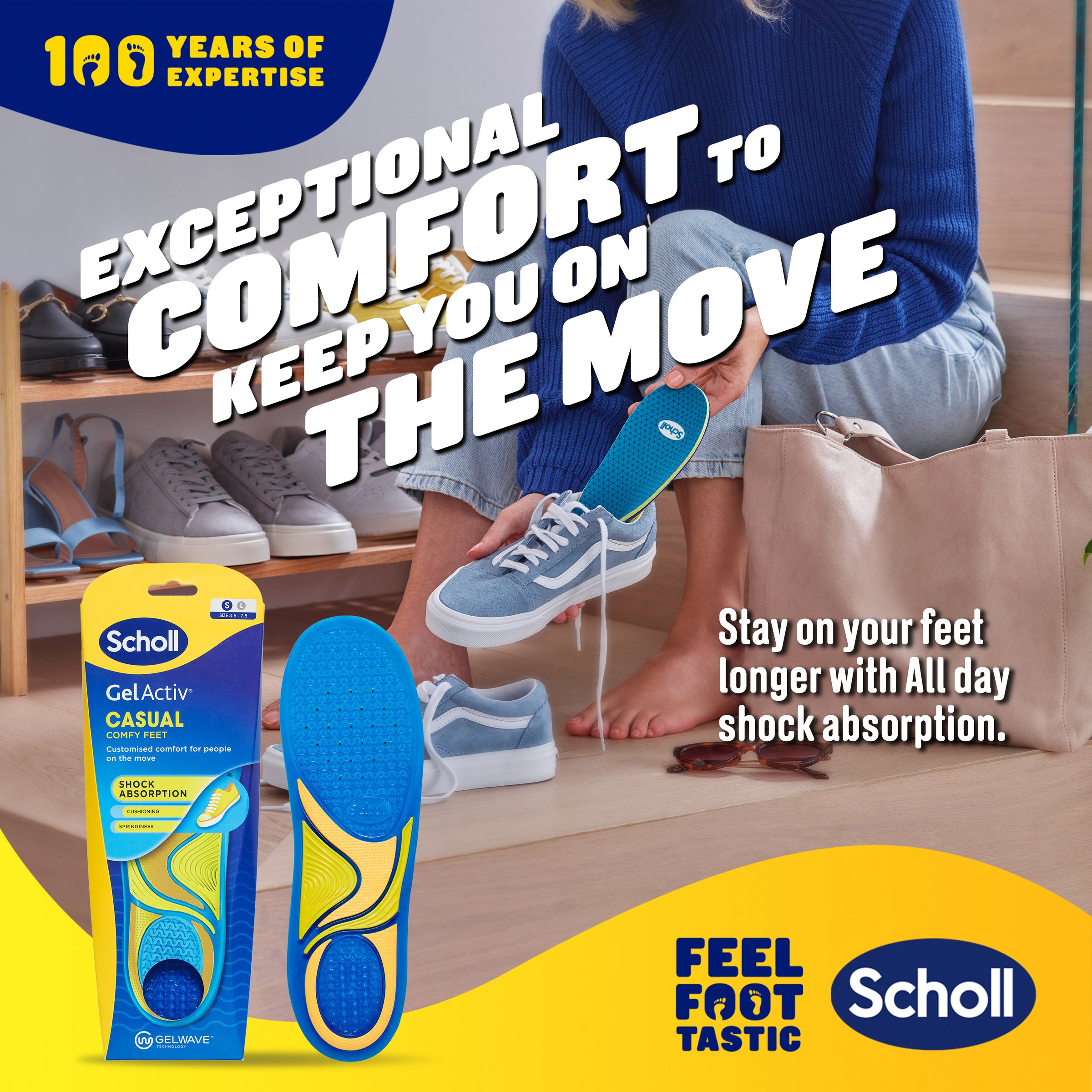 Scholl Gel Activ Insole Casual Small 1 each - Image 11