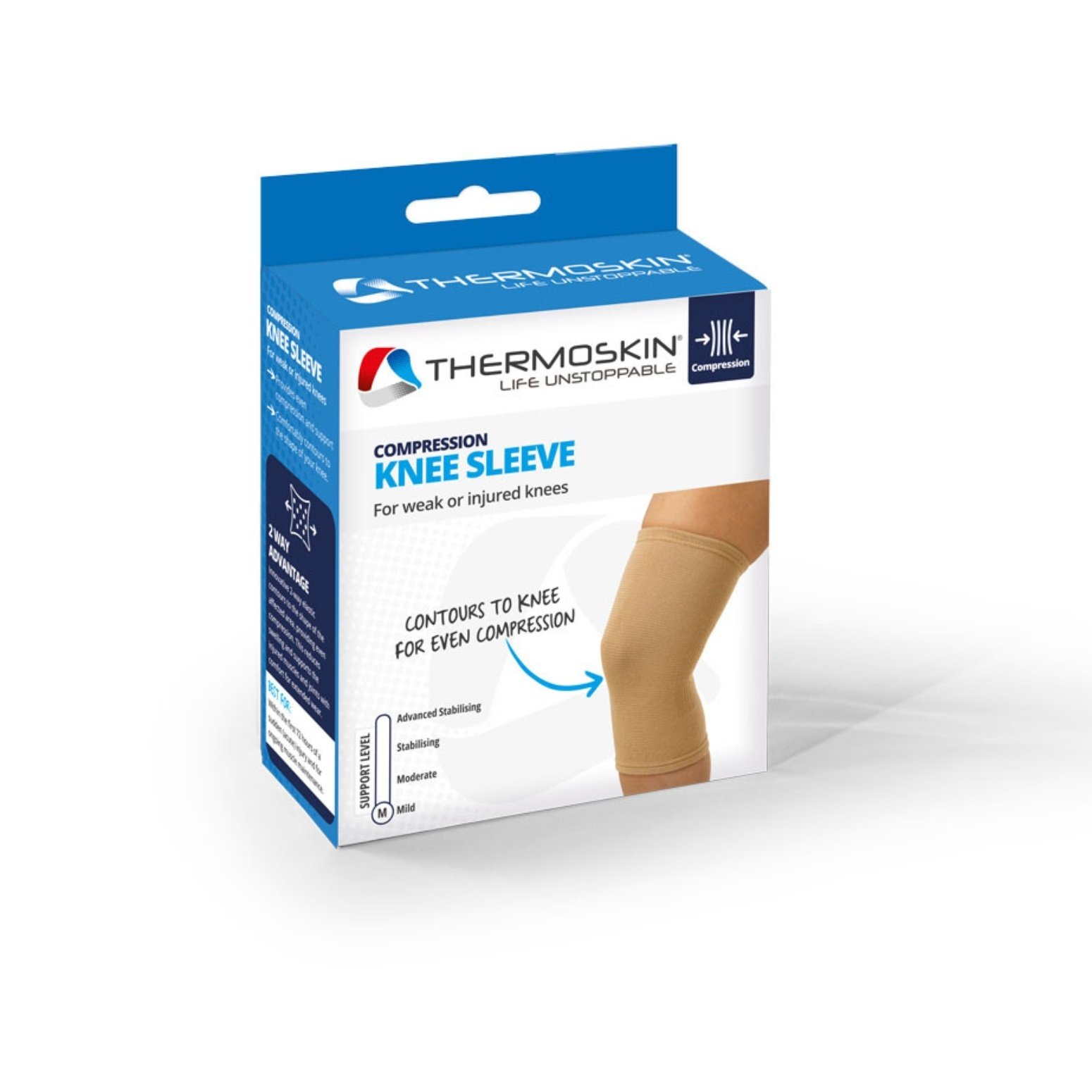 Thermoskin Compression Knee Sleeve Medium - Image 1