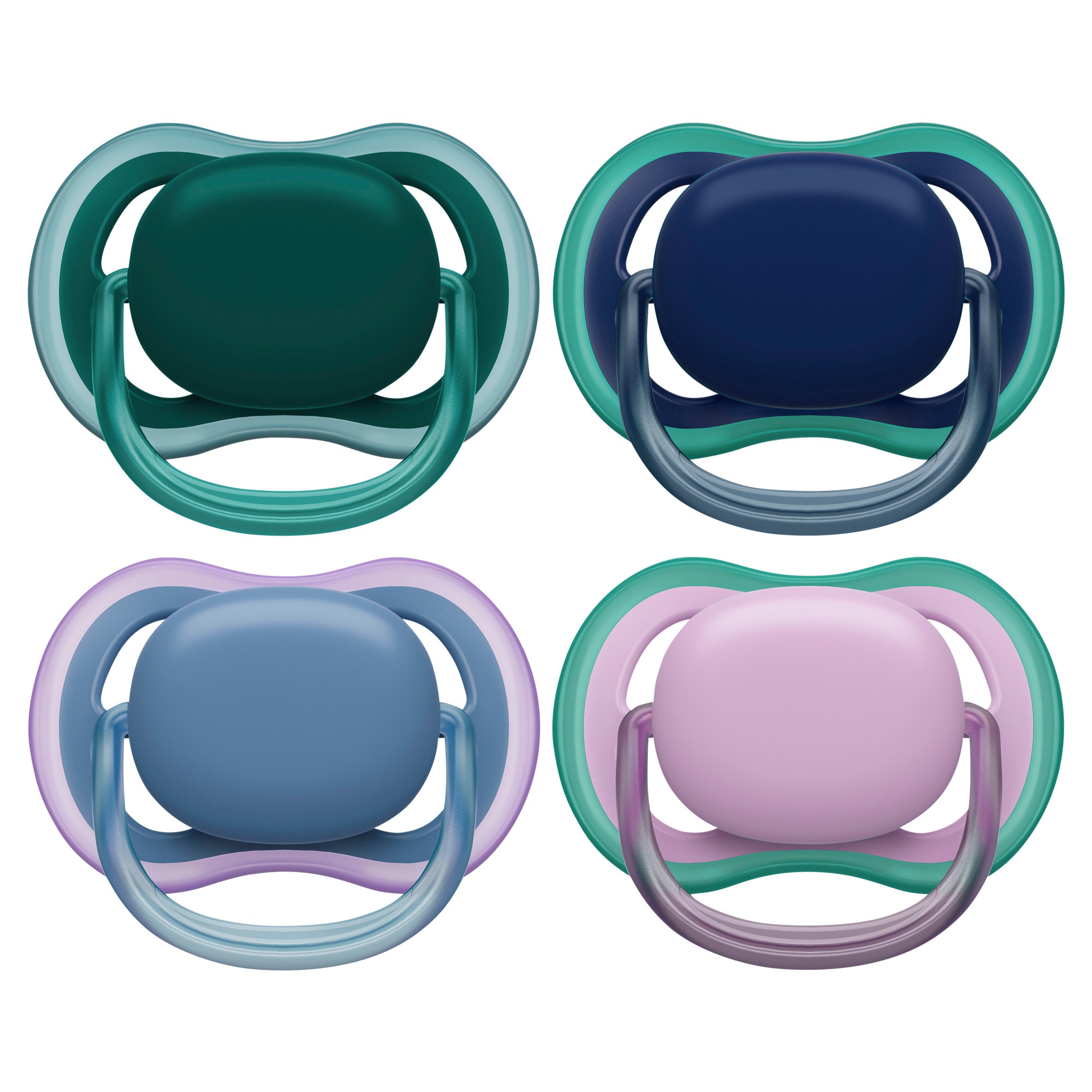 Avent Ultra Air Soother 6-18 Months Plain 2 pack - Image 2