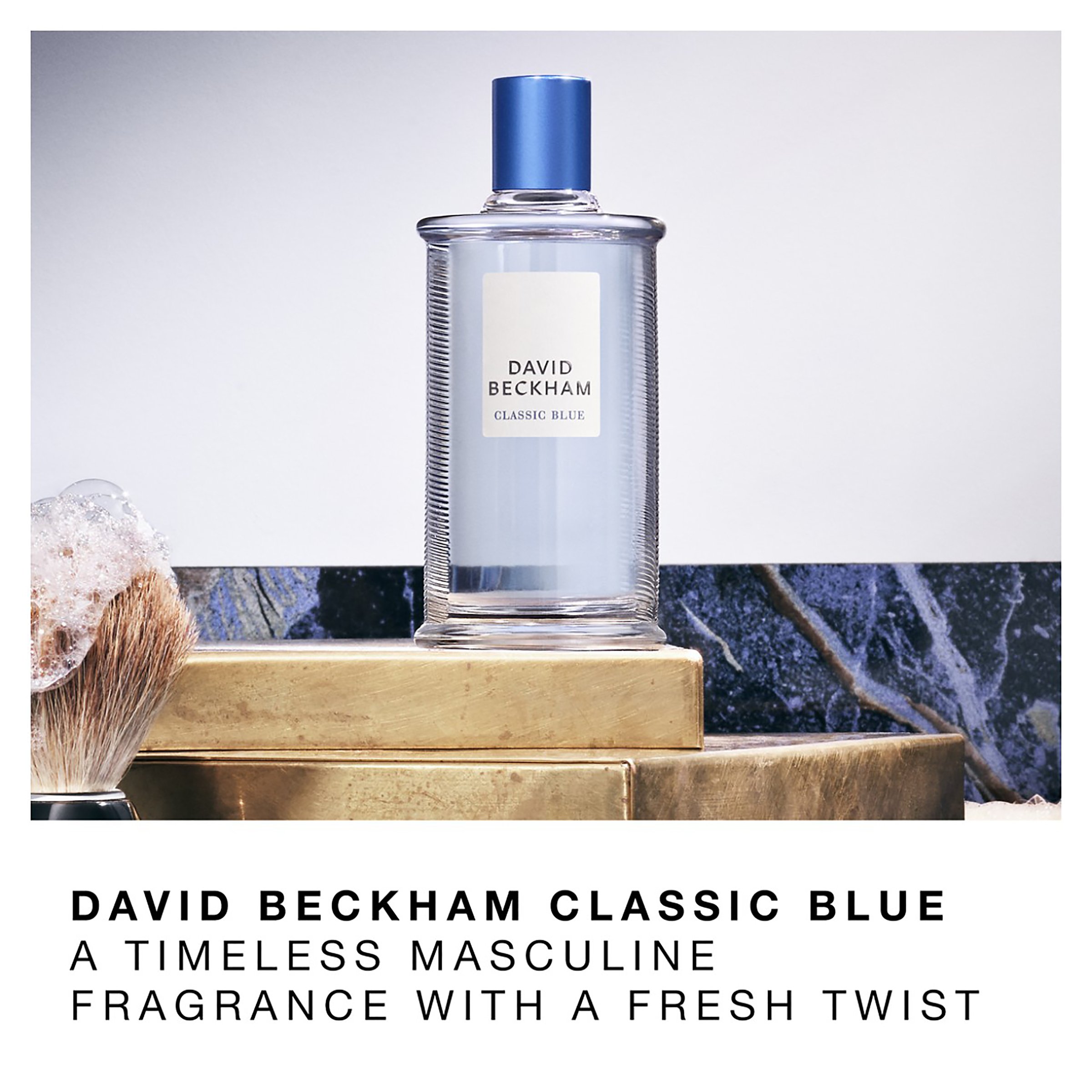 David Beckham Classic Blue EDT Spray 100ml - Image 3