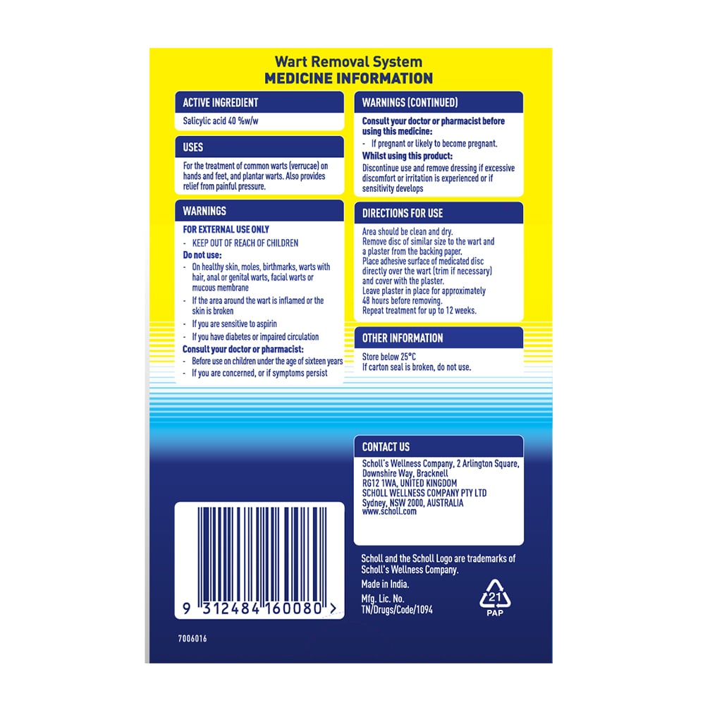 Scholl Wart Remover System Washproof 1 pack - Image 2