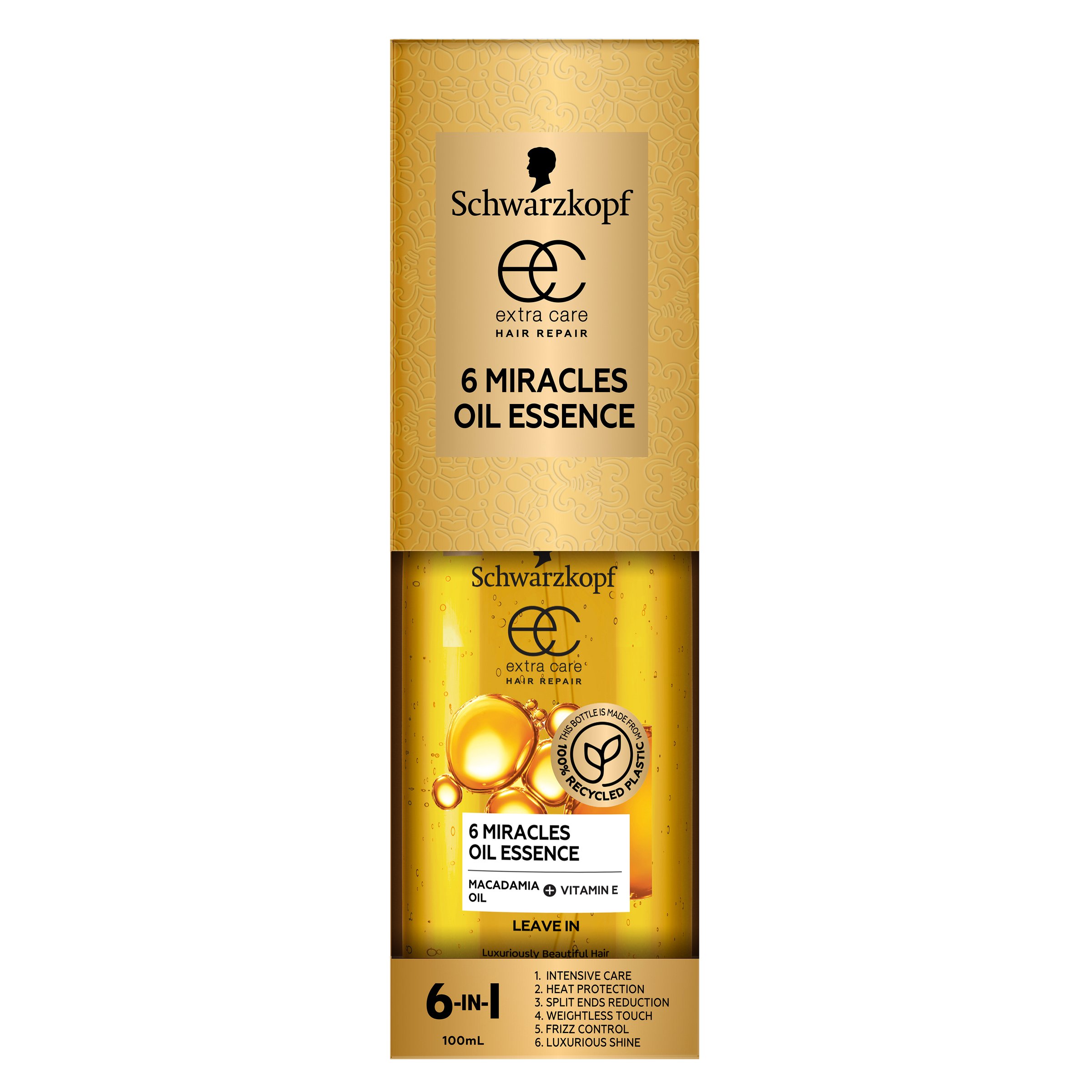 Schwarzkopf Extra Care 6 Miracles Oil Treatment 100ml - Image 1