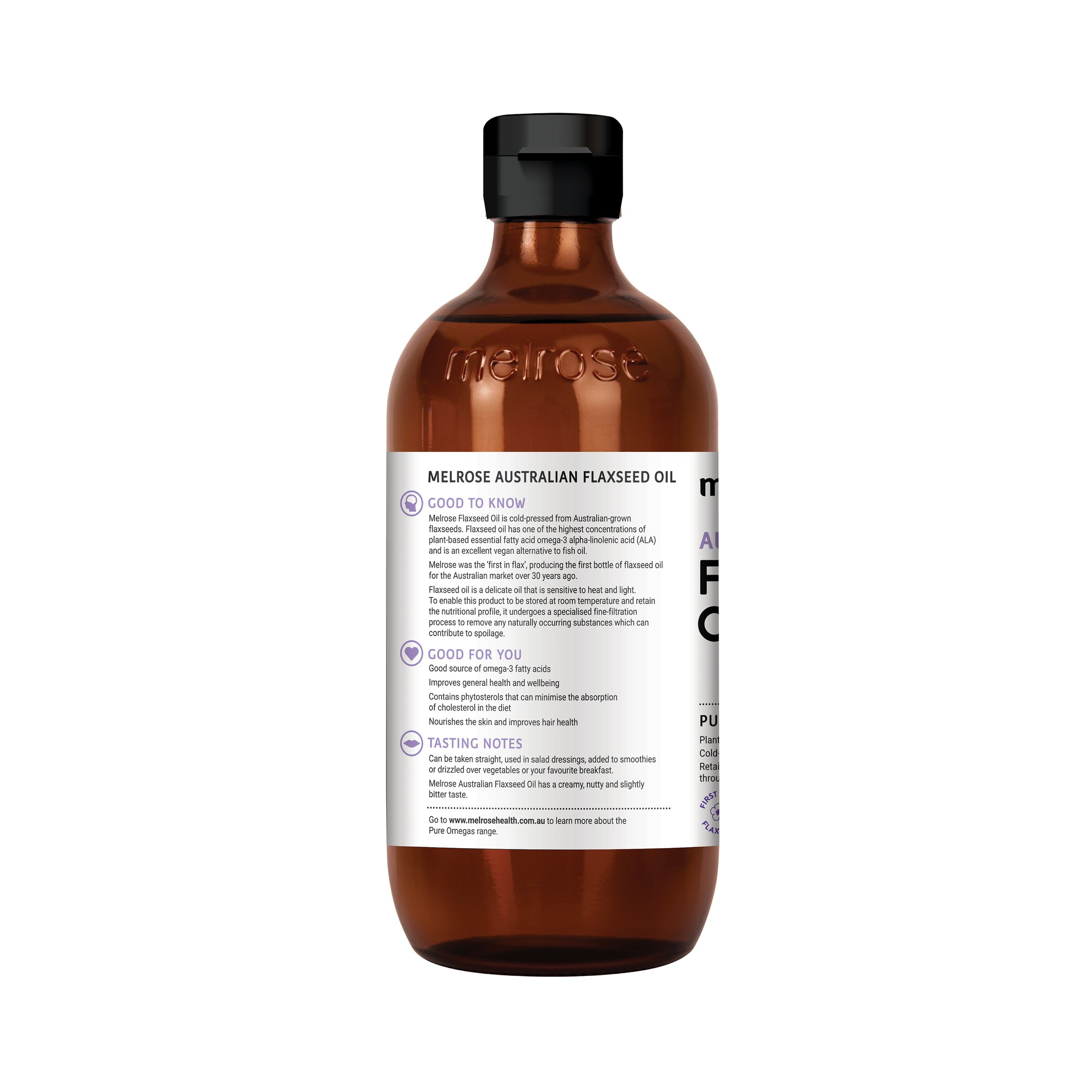 Melrose Australian Flaxseed Oil 500ml - Image 3