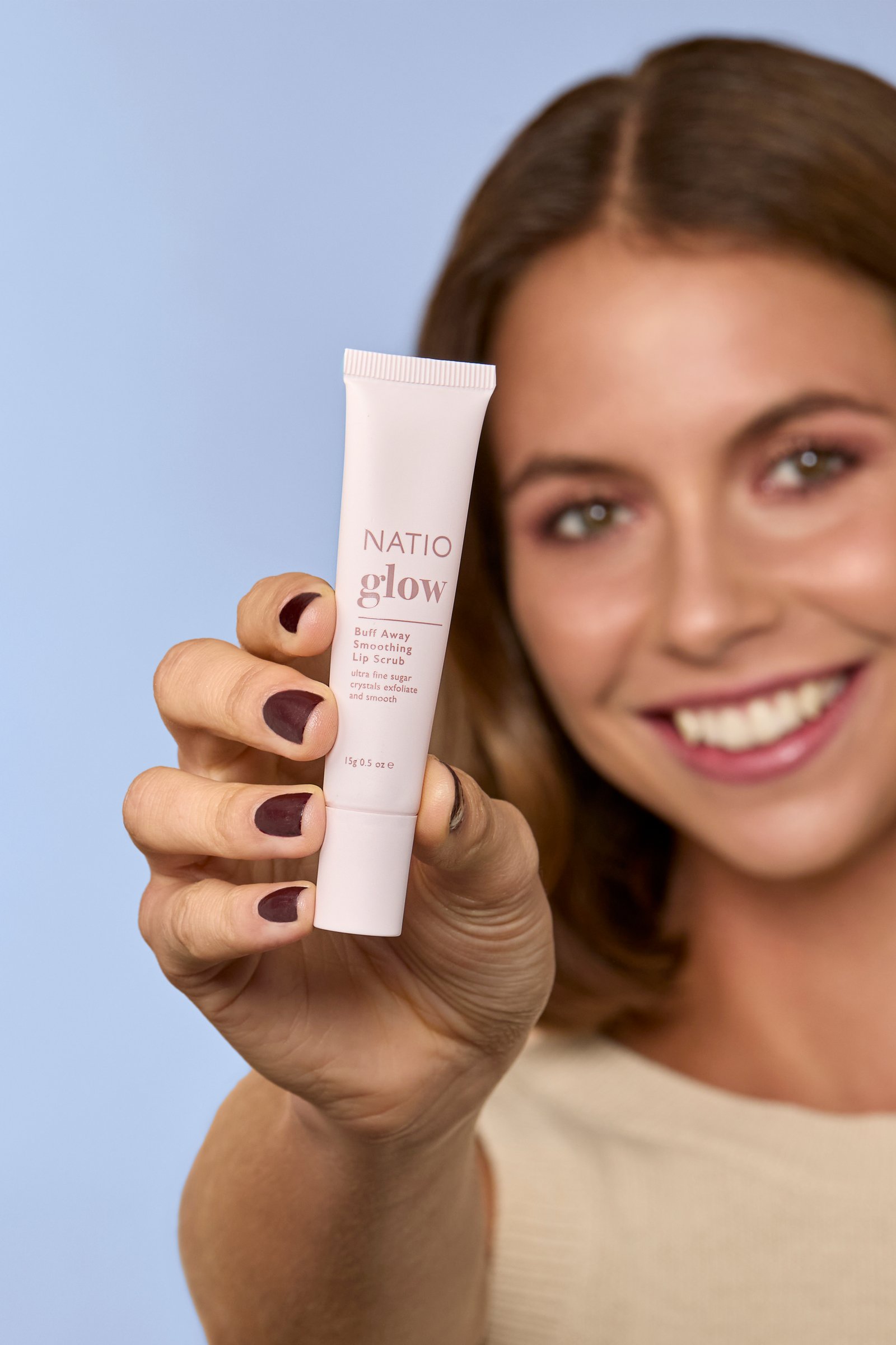 Natio Buff Away Smoothing Lip Scrub 15g - Image 5