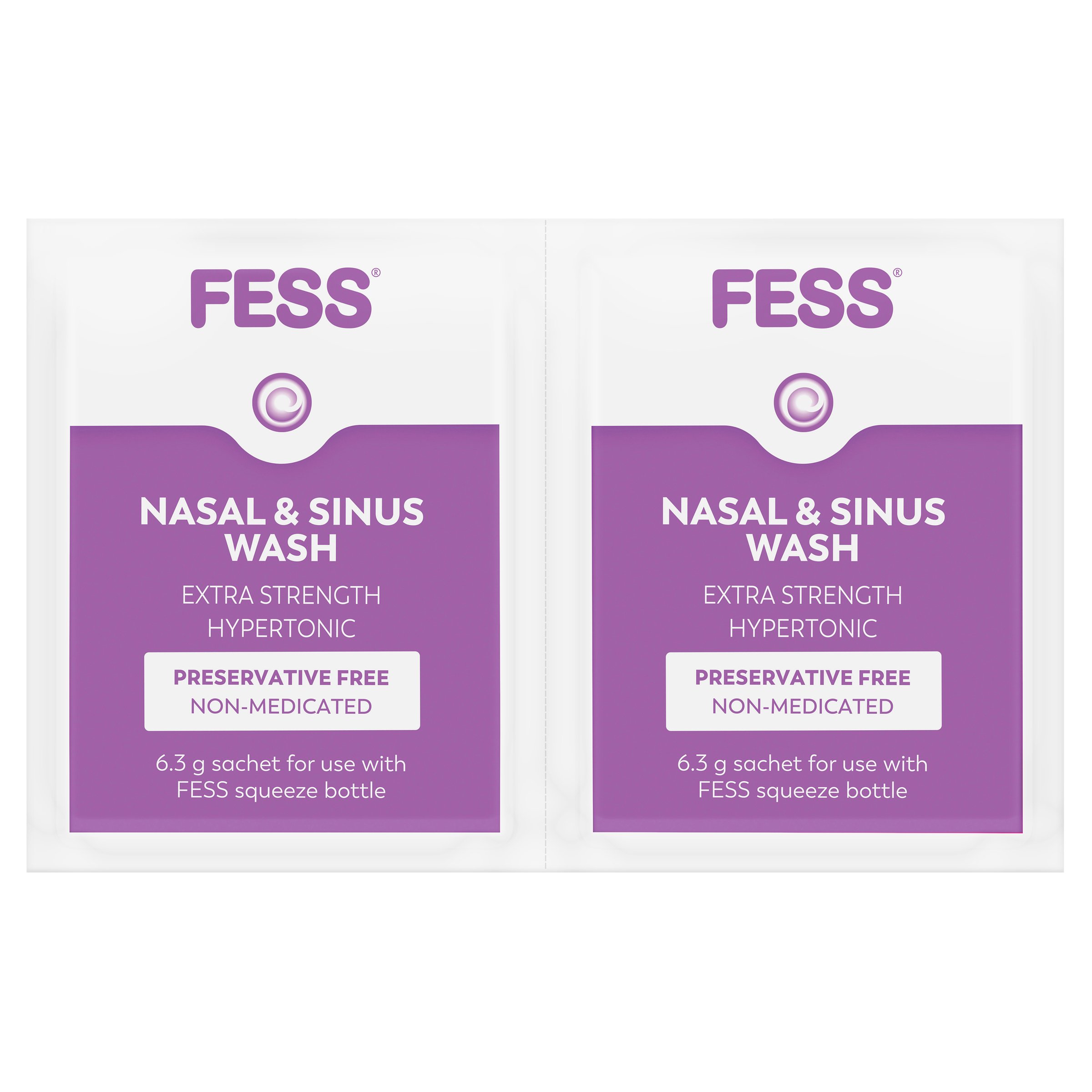 Fess Nasal & Sinus Wash Extra Strength Refill 24 sachets - Image 13