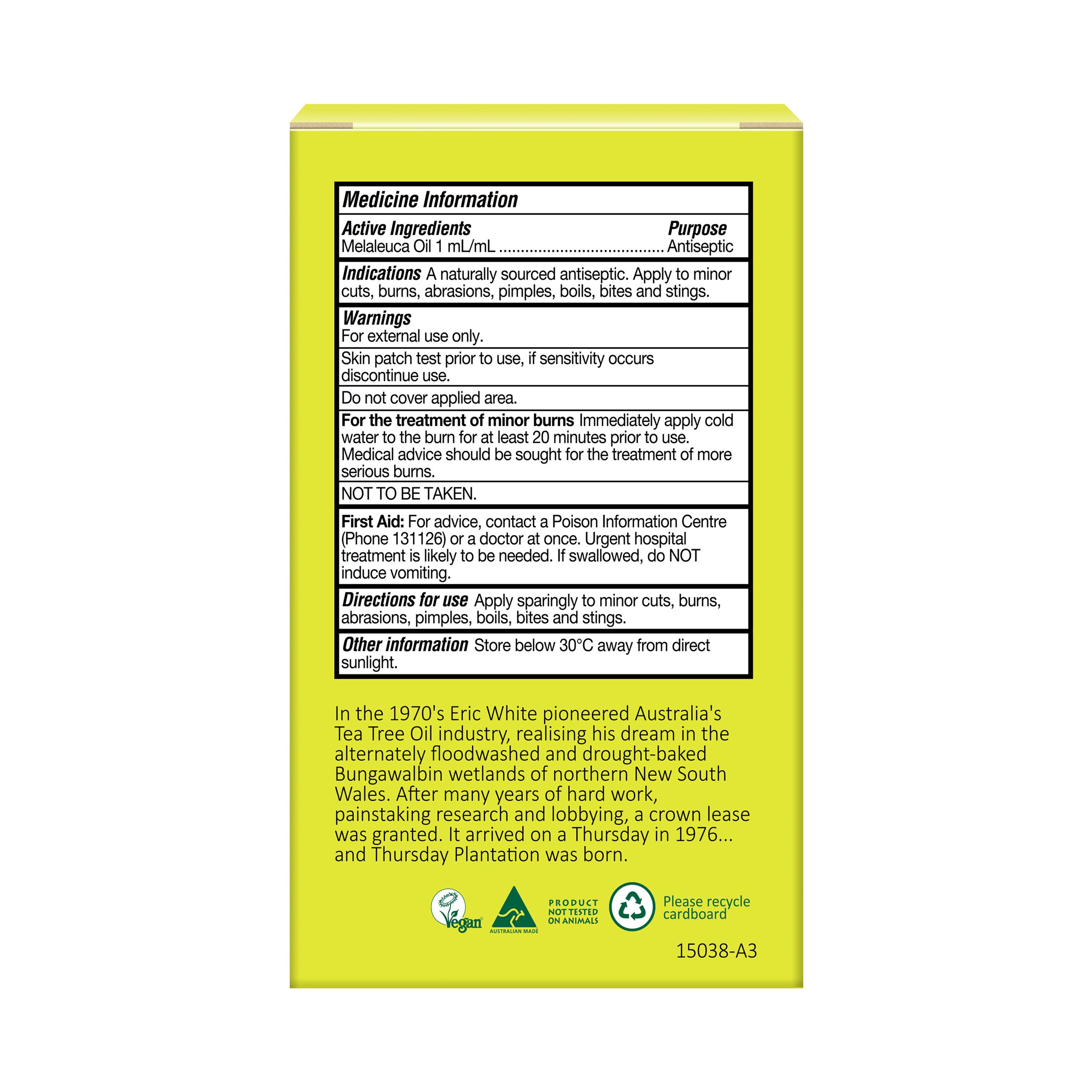 Thursday Plantation Tea Tree Oil 50ml - Image 2