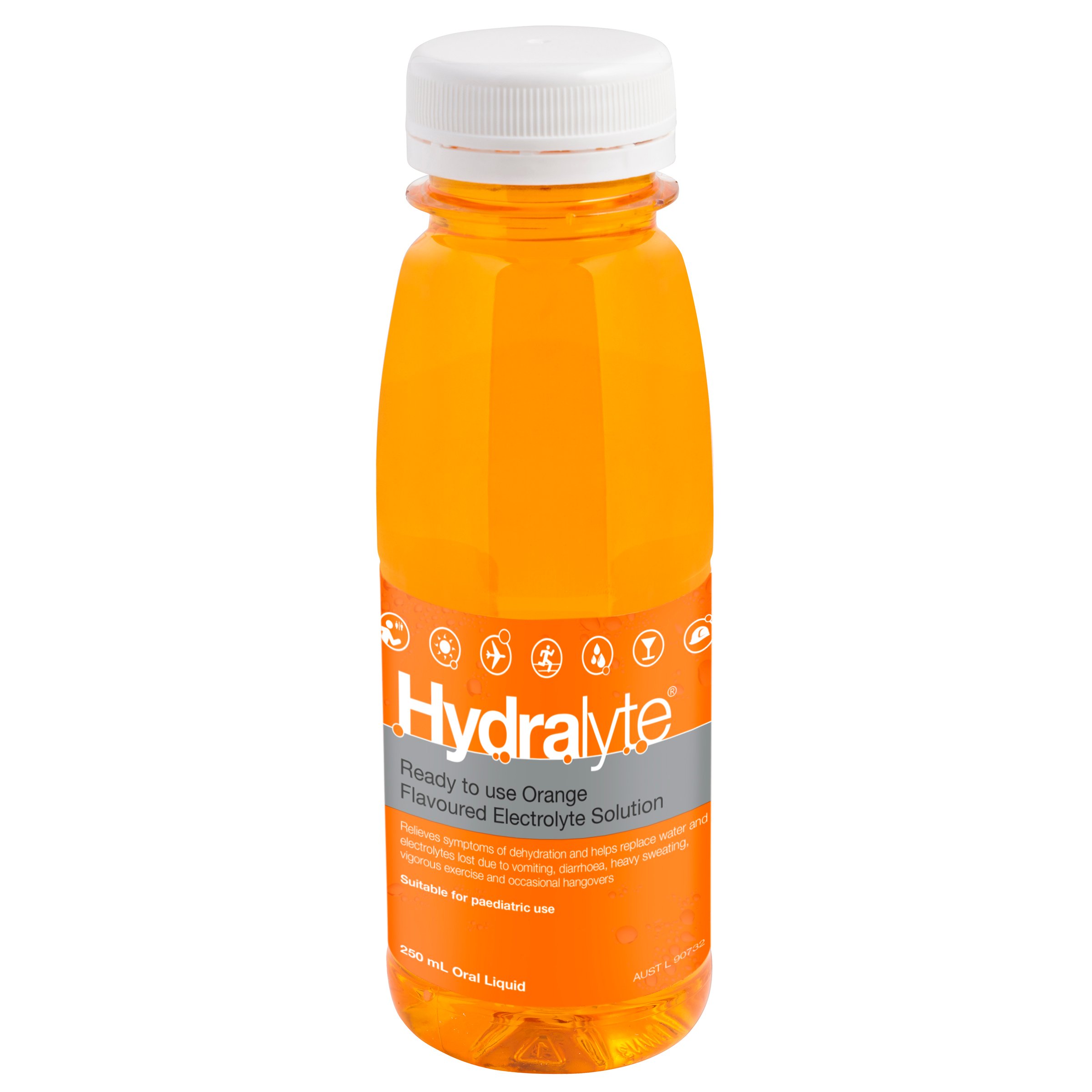Hydralyte Ready to Use Liquid Orange Flavoured 250ml - Image 6