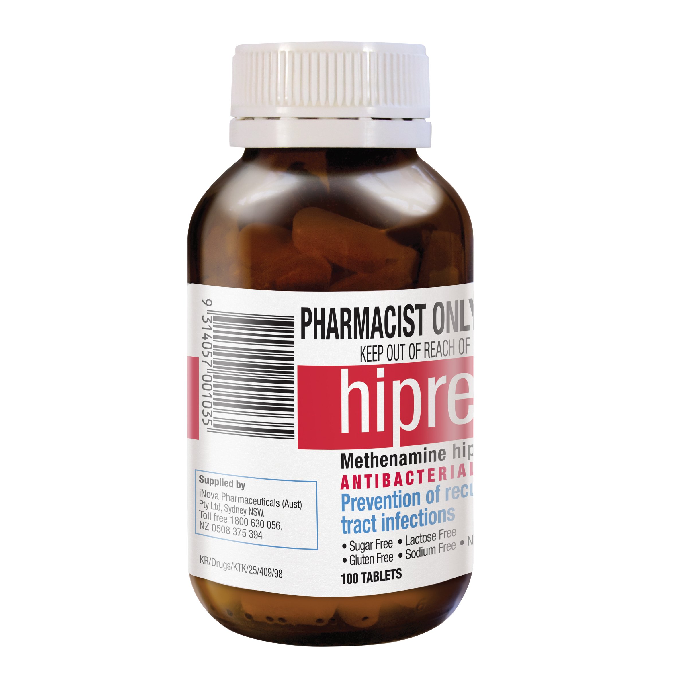 Hiprex Antibacterial 100 tablets - Image 3