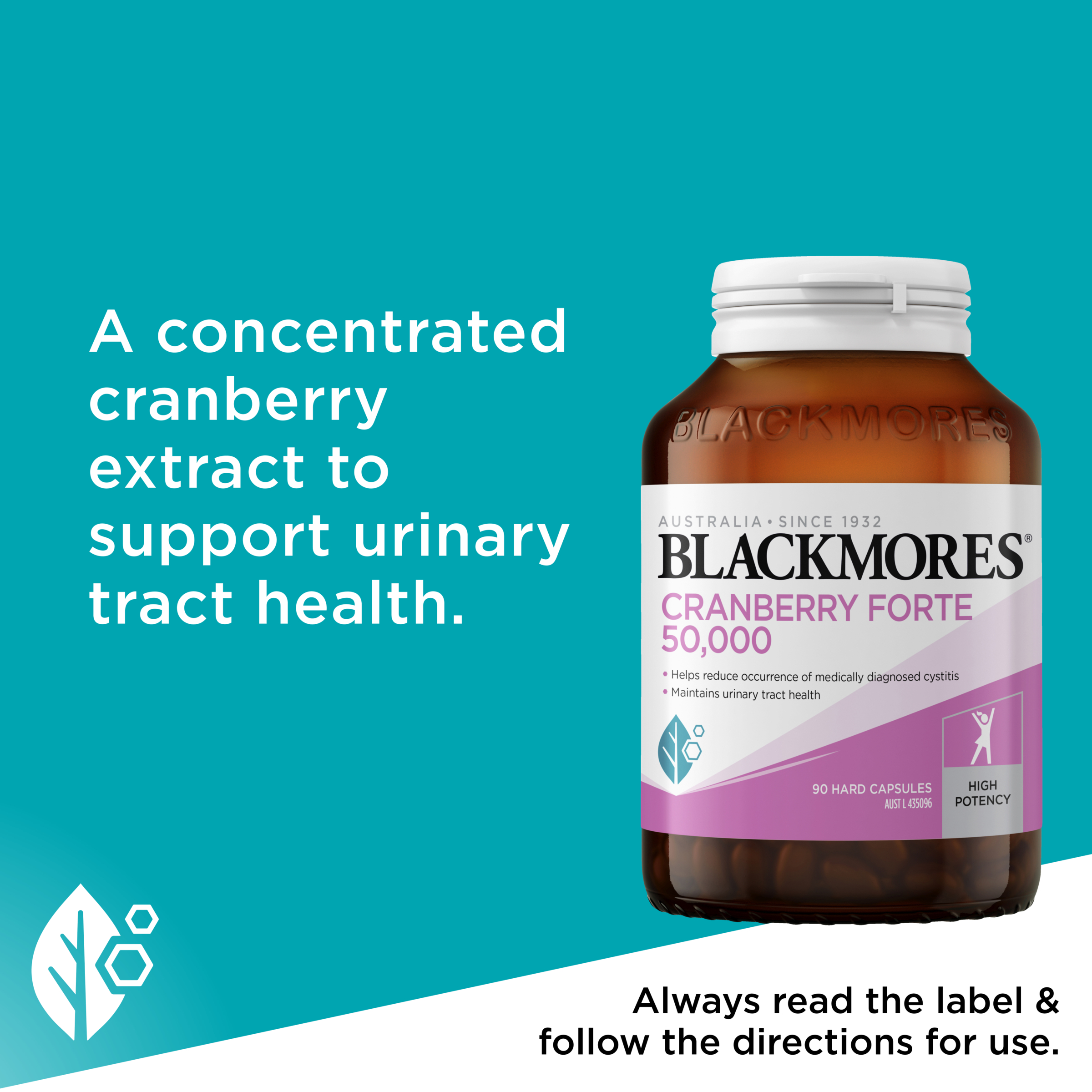 Blackmores Cranberry Forte 50000mg - 90 capsules - Image 6
