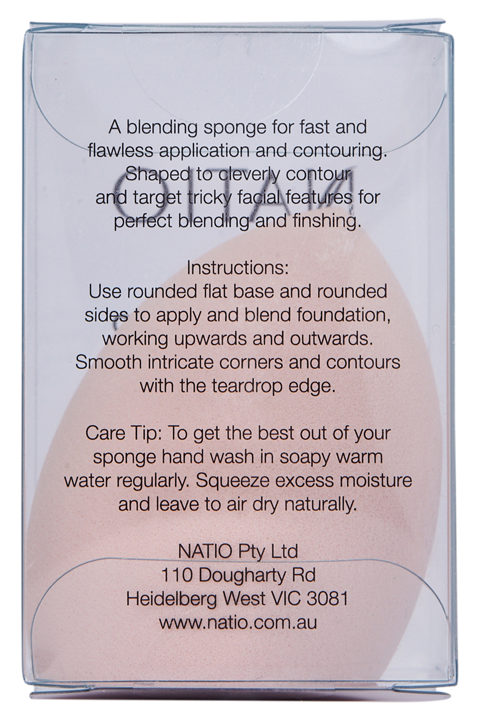 Natio Angled Teardrop Blending Sponge 1 each - Image 5
