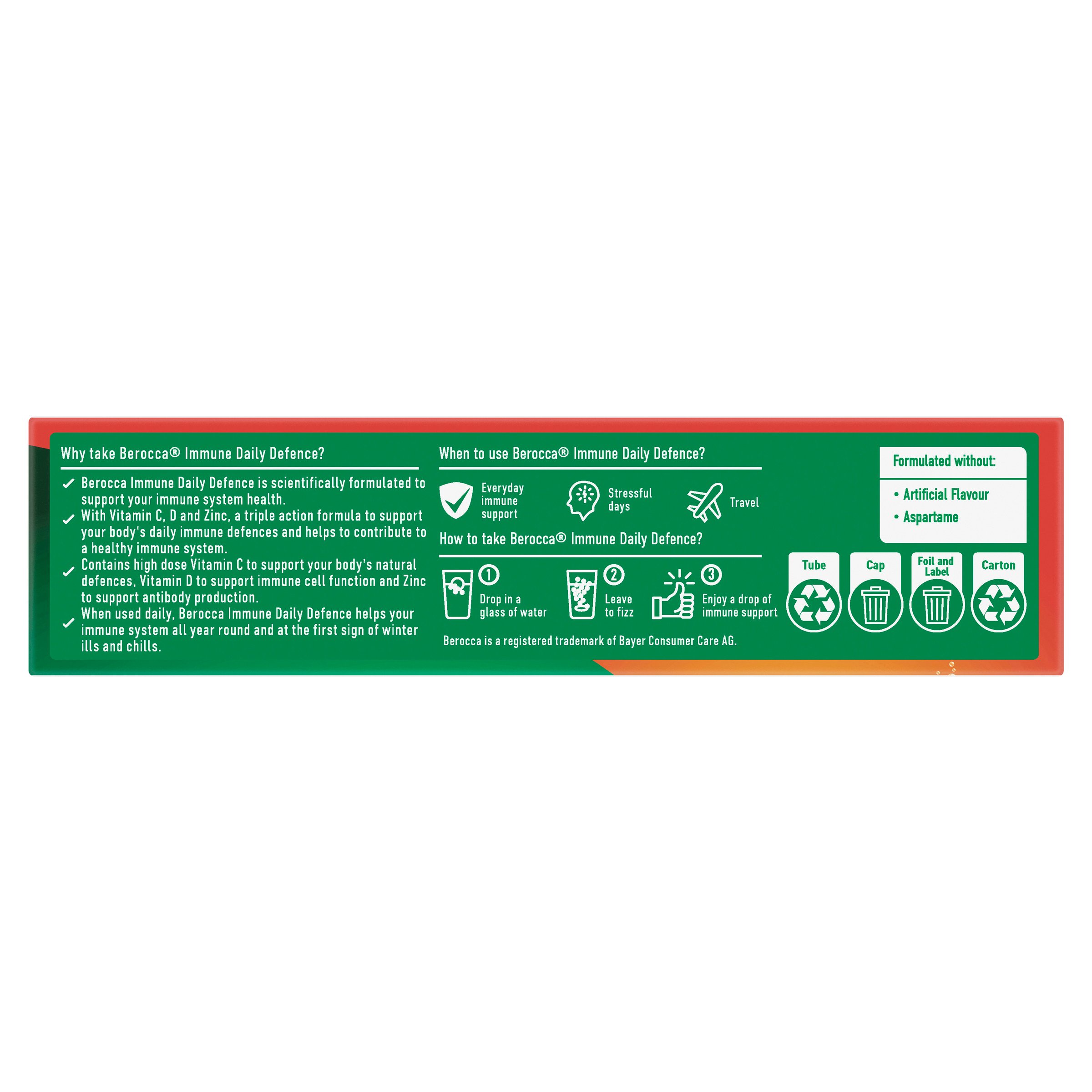 Berocca Immune Daily Defence Orange 30 tablets - Image 5