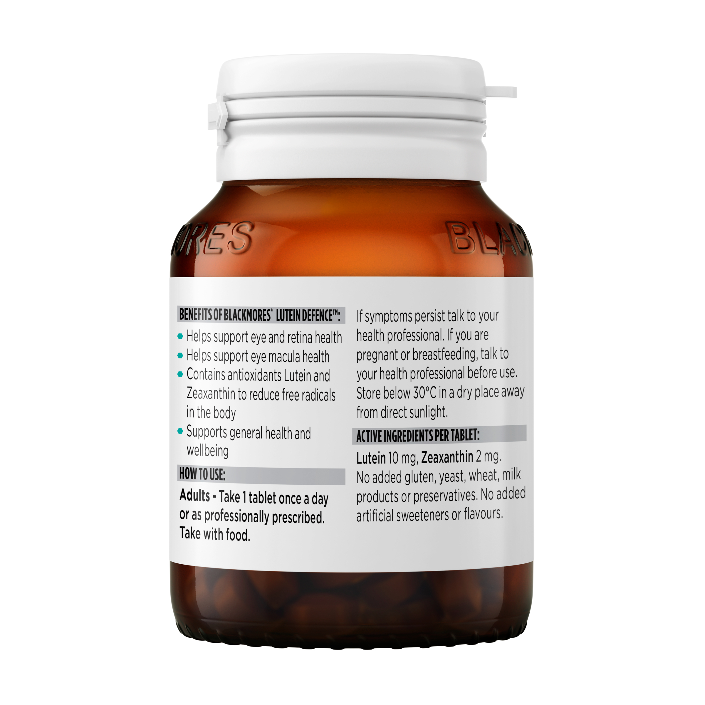 Blackmores Lutein Defence 60 tablets - Image 3