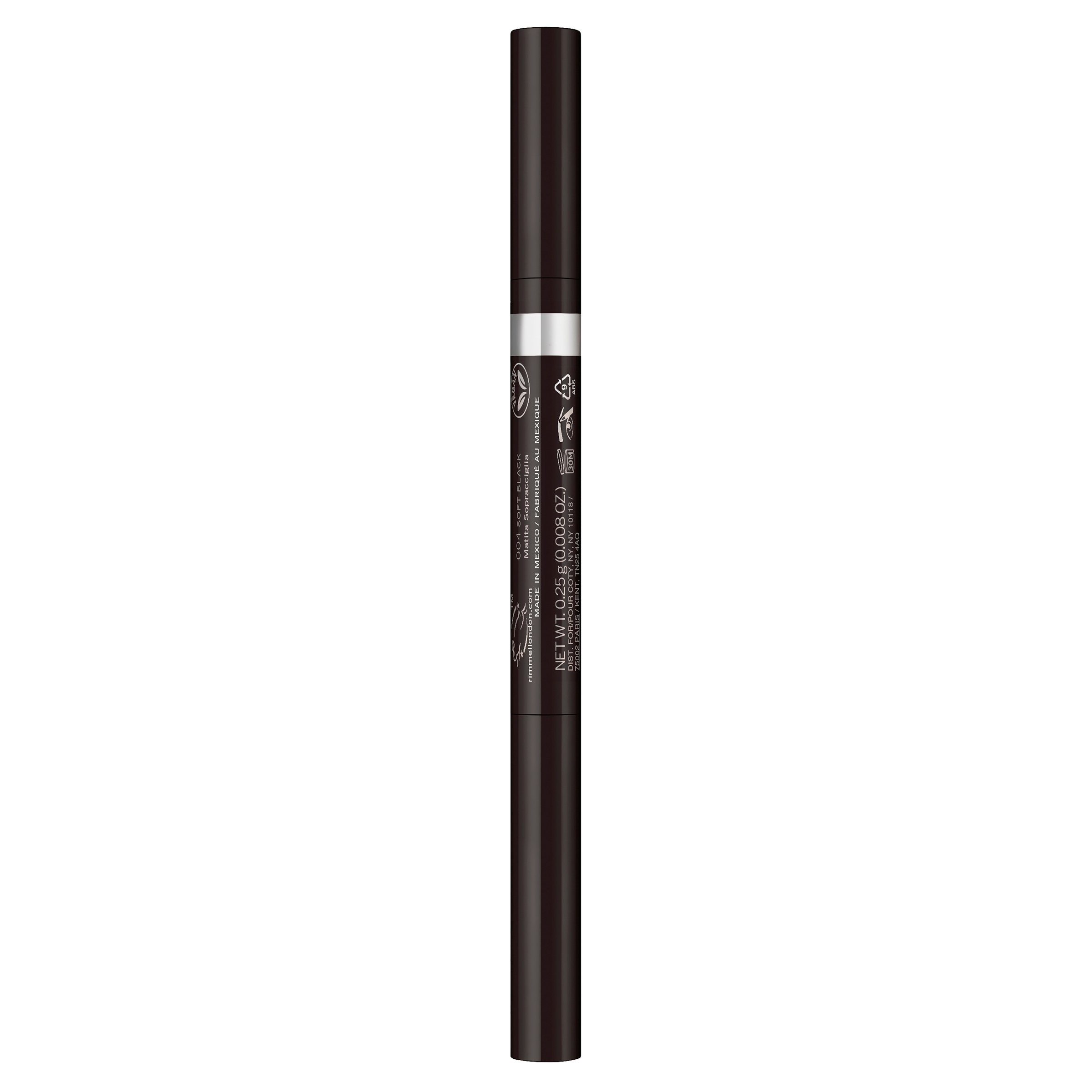 Rimmel Brow This Way 2 In 1 Fix & Sculpt Black 1 each - Image 2