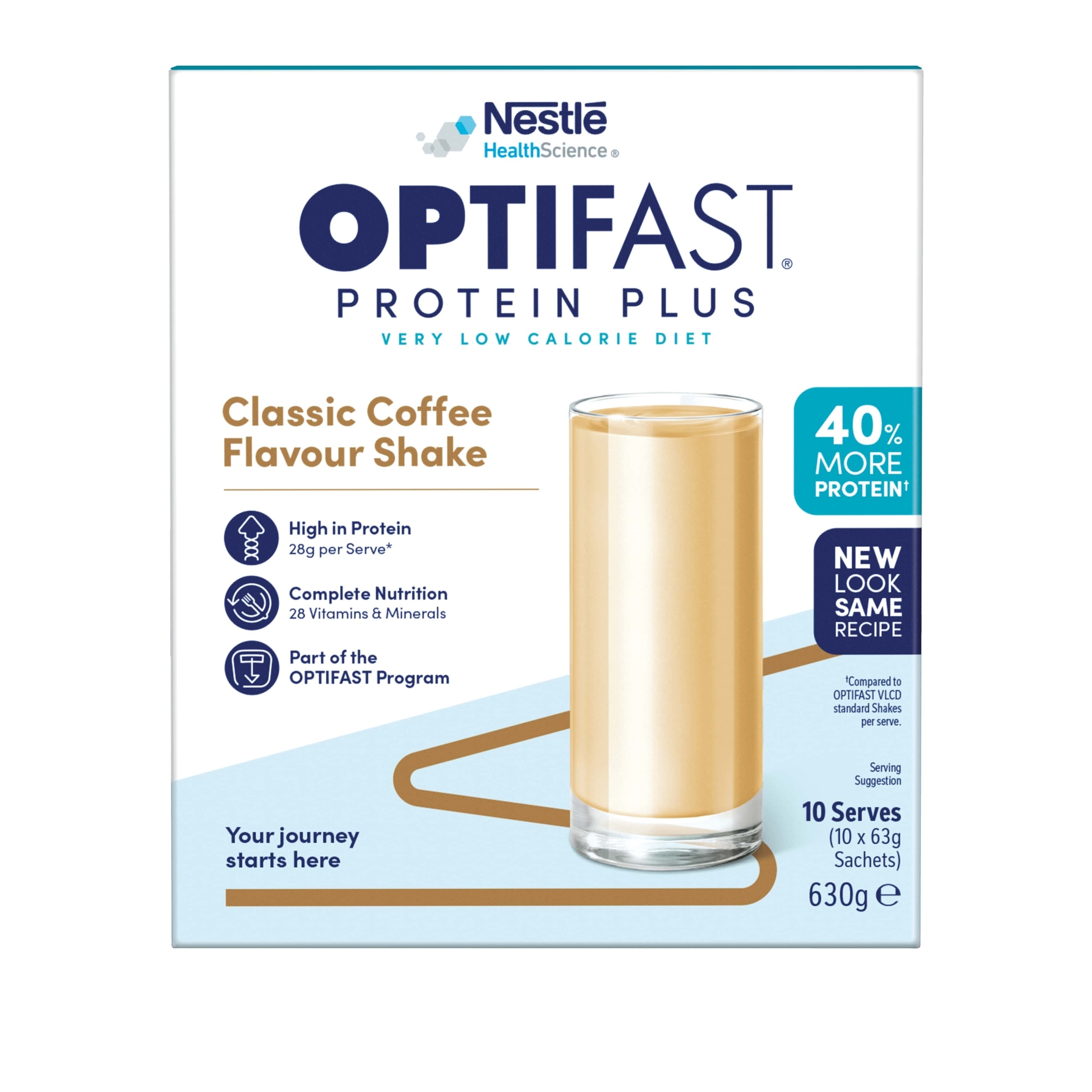 Optifast Protein Plus Shake Coffee 10 pack - Image 3