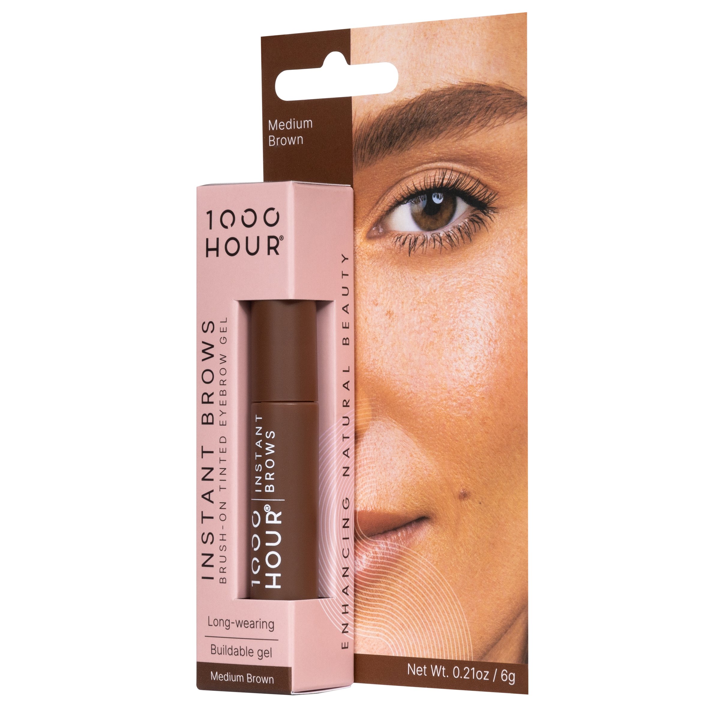 1000 Hour Instant Brows Mascara Medium Brown 1 pack - Image 5